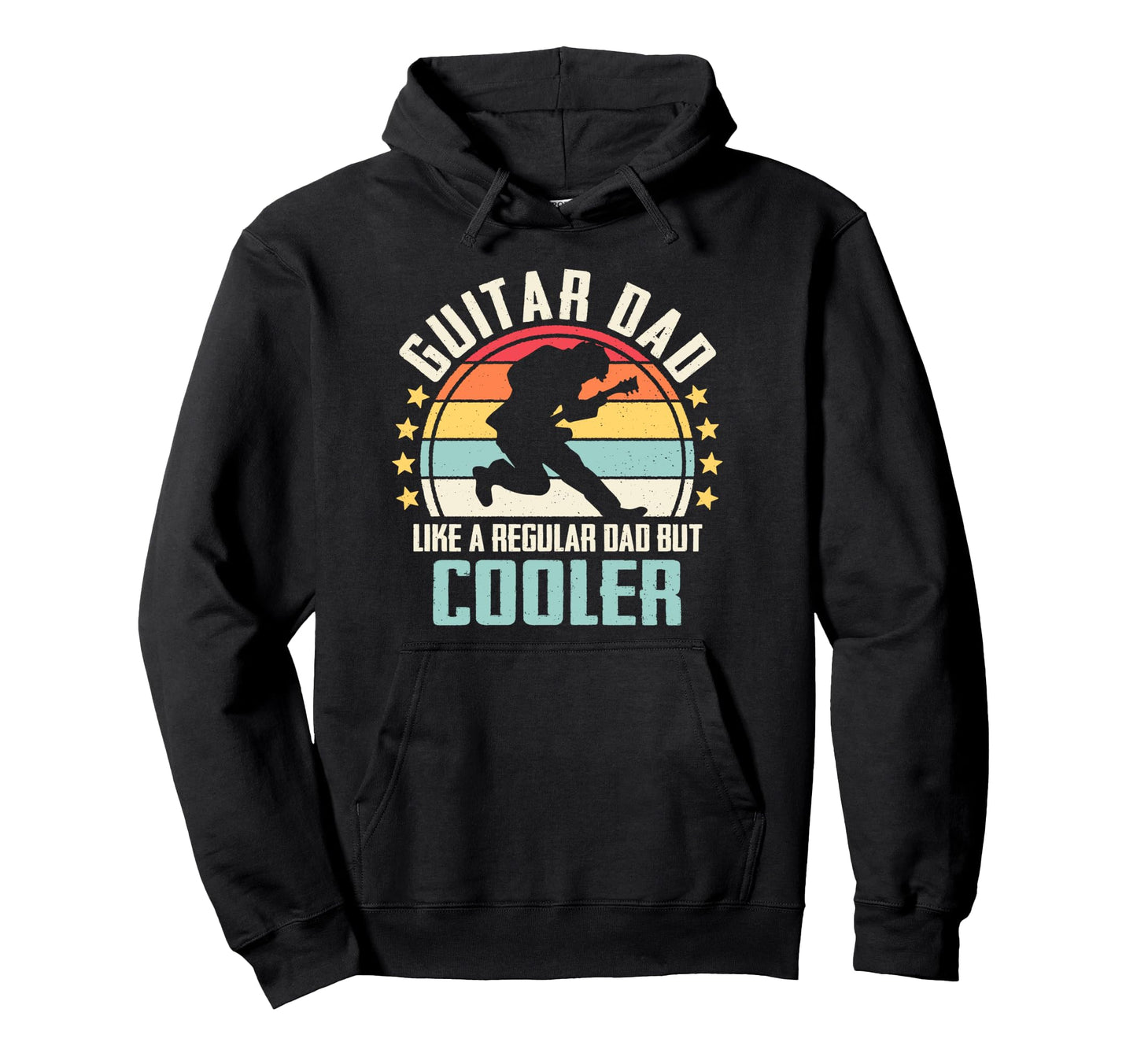 Guitar Dad Like Regular Dad But Cooler Hoodie - Streetwear Style Men Women - T-Shirt, Sweatshirt, Hoodie