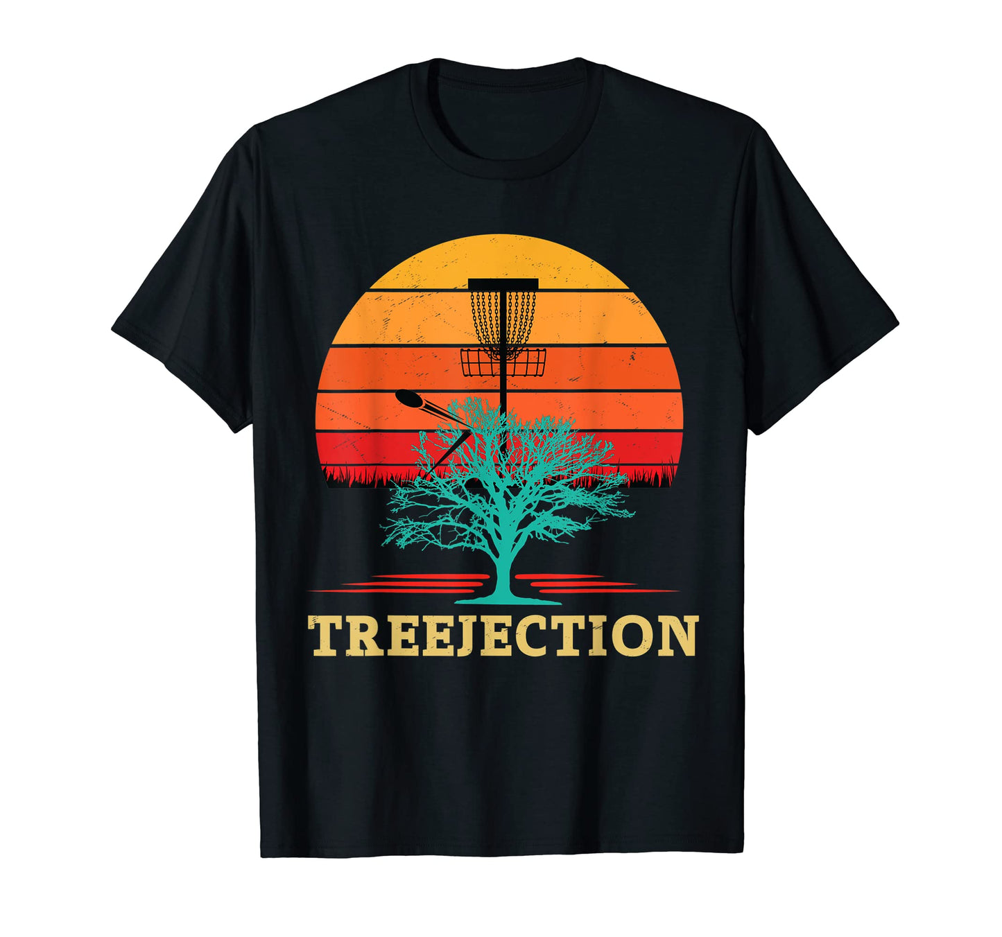 Treejection Funny Disc Golf Tree Player T-Shirt - Novelty Apparel Unisex - T-Shirt, Sweatshirt, Hoodie