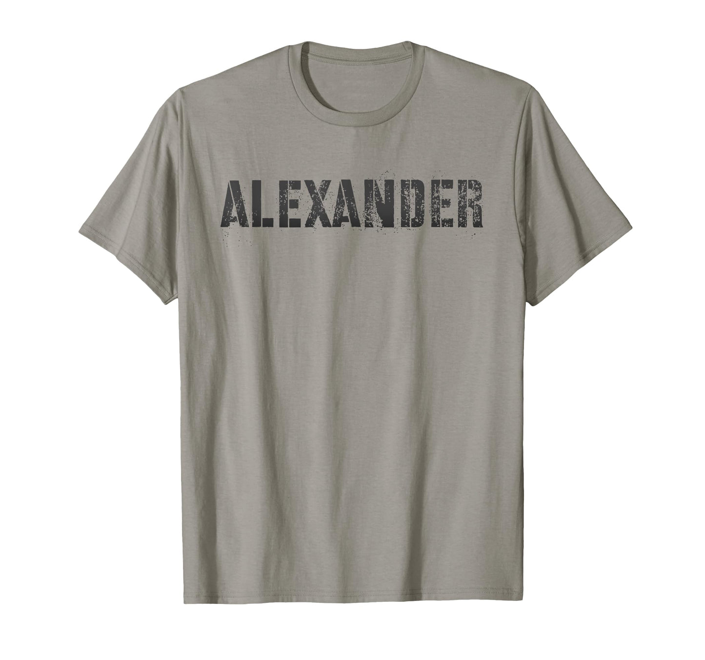 First Name Alexander Military T-Shirt - Aesthetic Graphic Men Women - T-Shirt, Sweatshirt, Hoodie