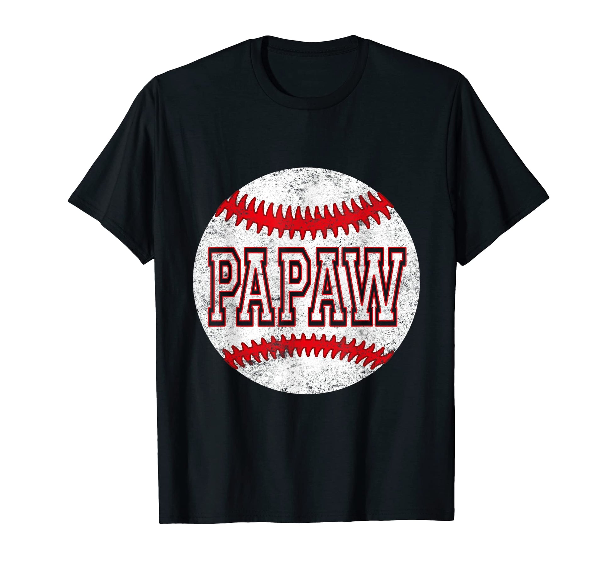 Mens Fathers Day Softball Papaw T-Shirt - Aesthetic Graphic Unisex - T-Shirt, Sweatshirt, Hoodie