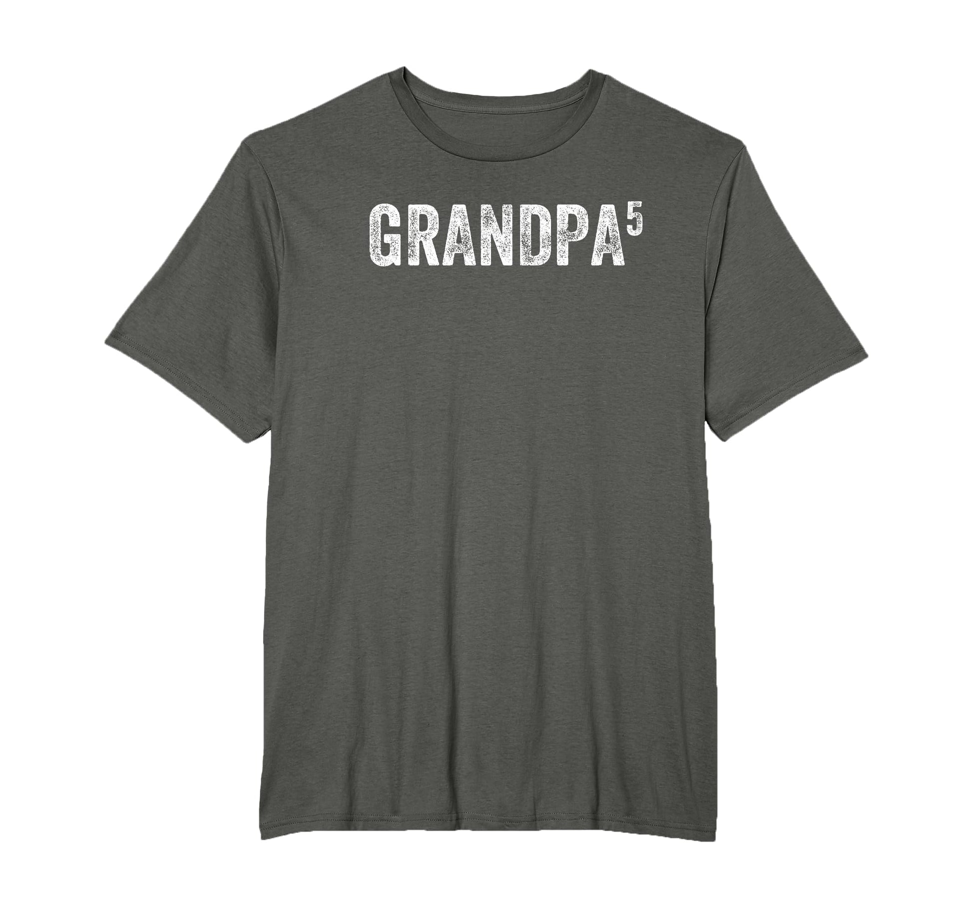 Grandpa 5 5Th Power Grandkids T-Shirt - Fun Novelty Design Unisex - T-Shirt, Sweatshirt, Hoodie