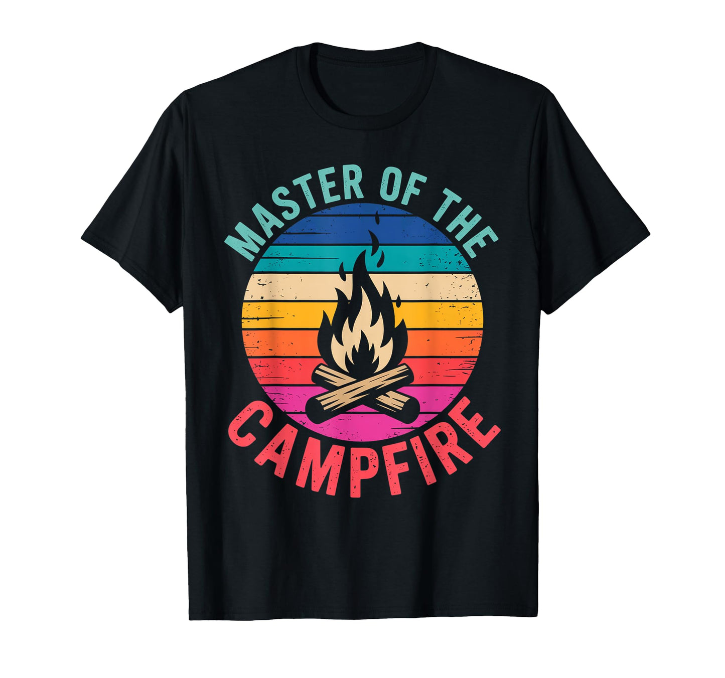Master Campfire Dad Camping Gifts T-Shirt - Aesthetic Graphic Unisex - T-Shirt, Sweatshirt, Hoodie
