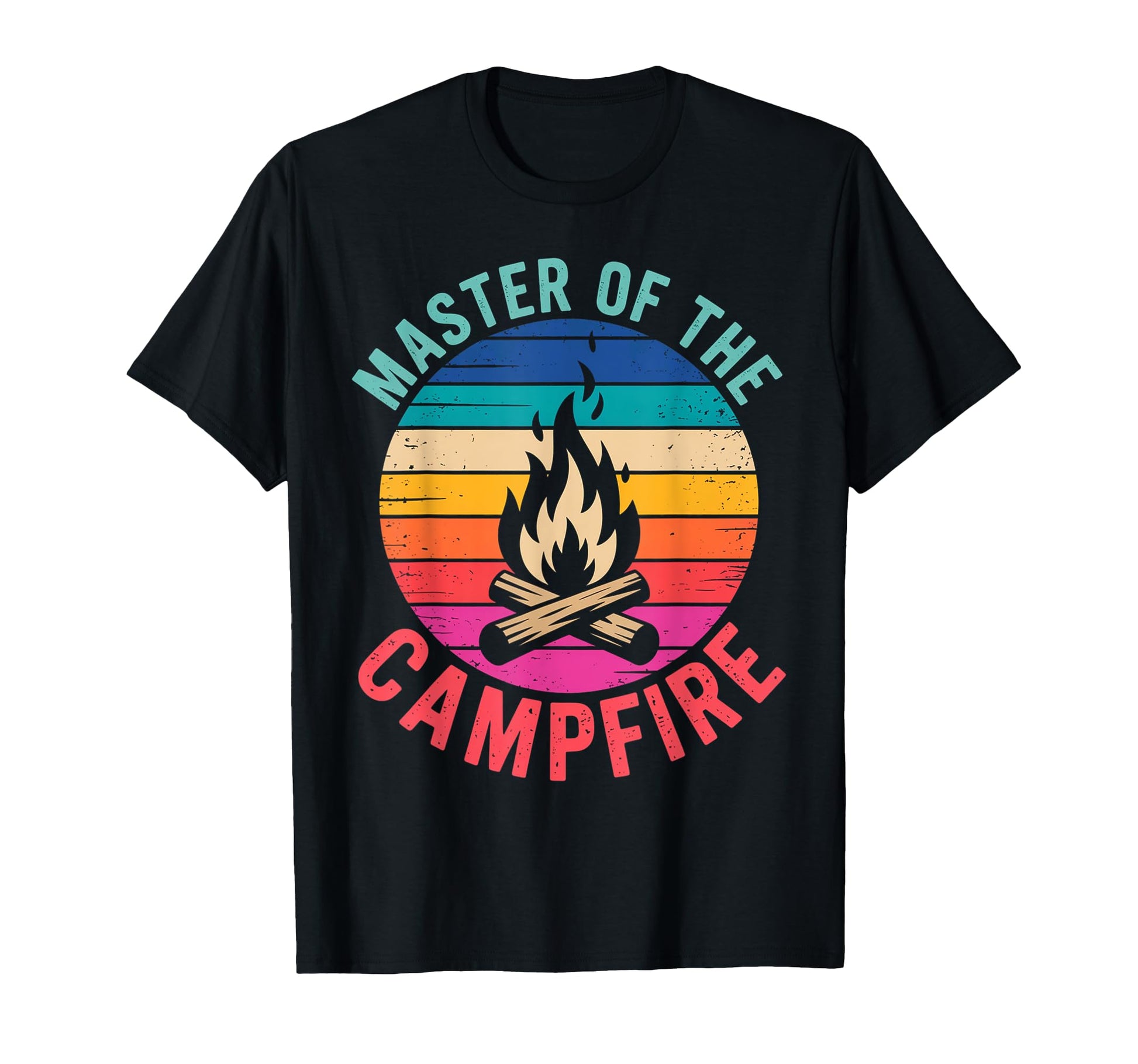 Master Campfire Dad Camping Gifts T-Shirt - Aesthetic Graphic Unisex - T-Shirt, Sweatshirt, Hoodie