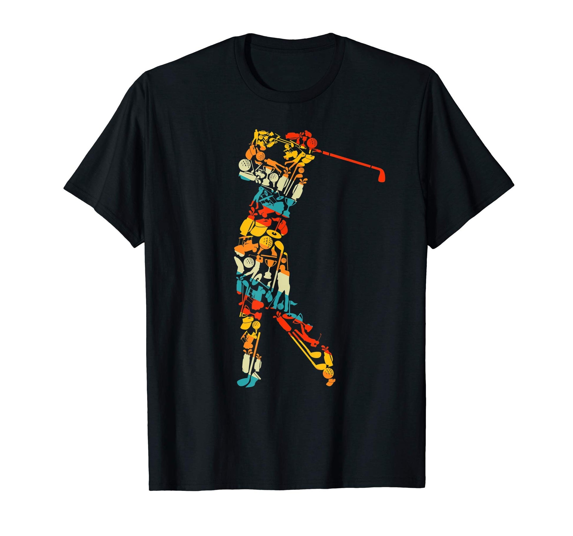 Mens Gifts Dad Golf Golfer Gift Fathers T-Shirt - Graphic Print Men Women - T-Shirt, Sweatshirt, Hoodie