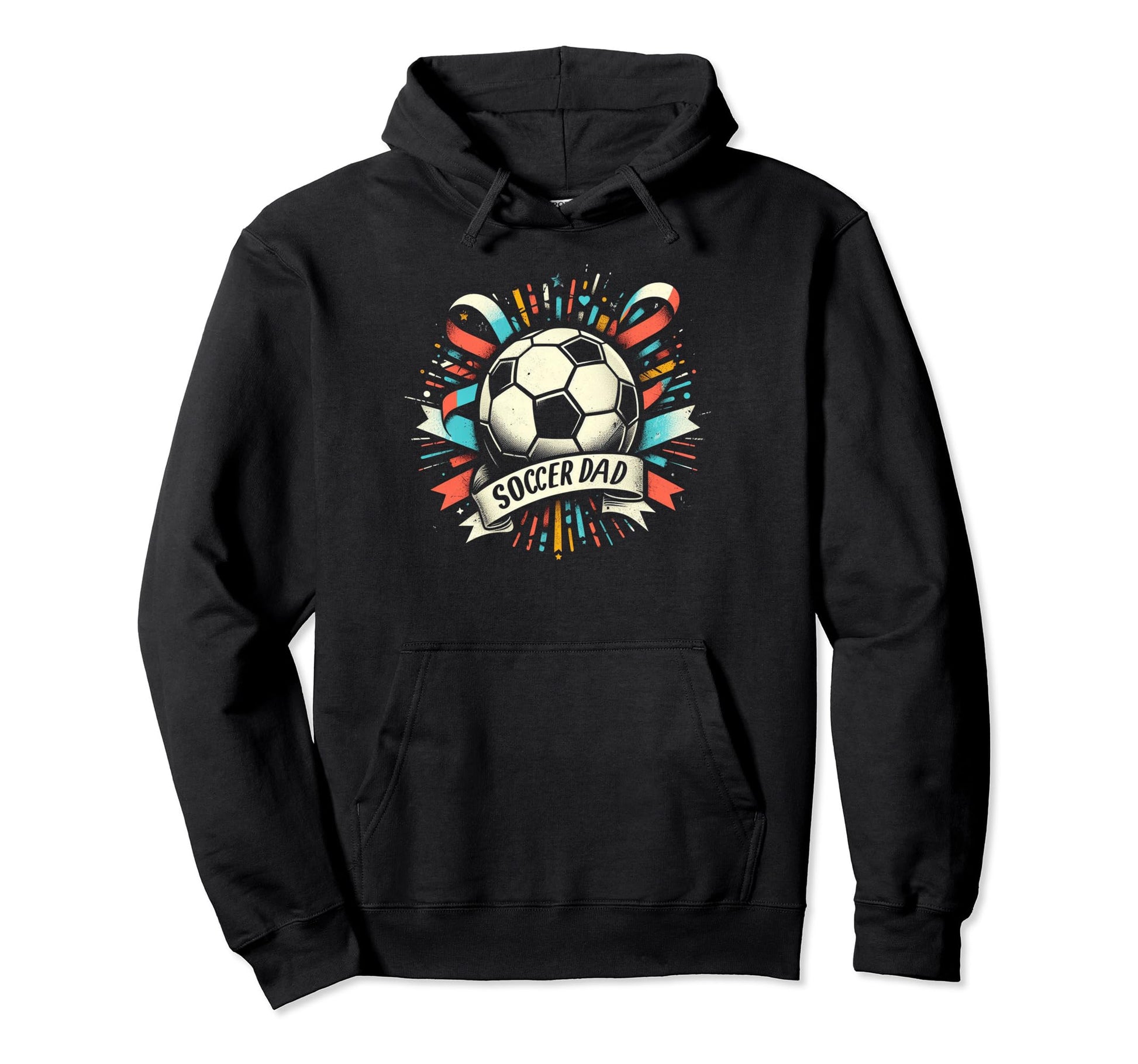 Soccer Dad Family Matching Dad Hoodie - Casual Everyday Wear Men Women - T-Shirt, Sweatshirt, Hoodie