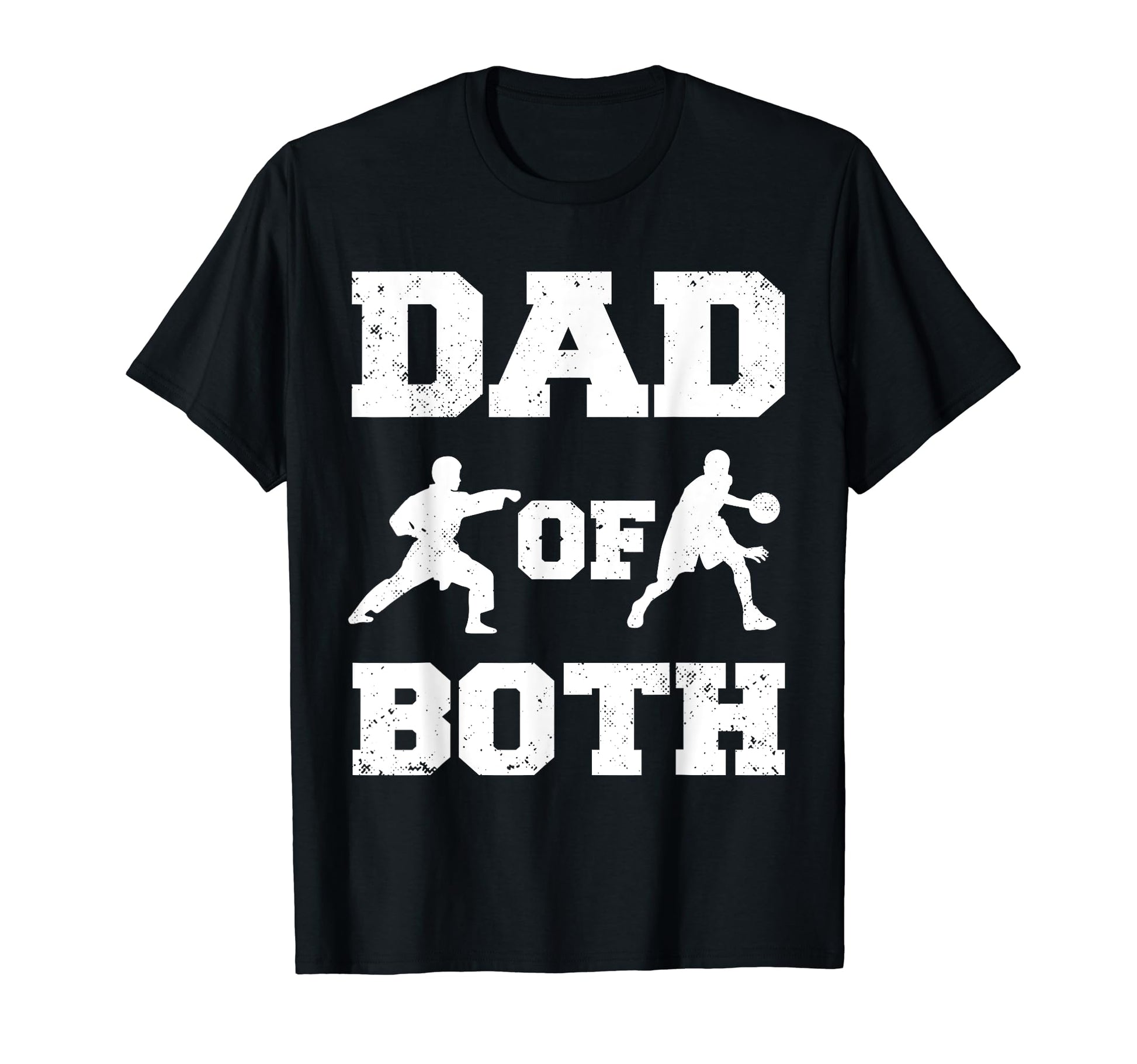 Dad Both Funny Karate Basketball Dad T-Shirt - Streetwear Style for Adults - T-Shirt, Sweatshirt, Hoodie