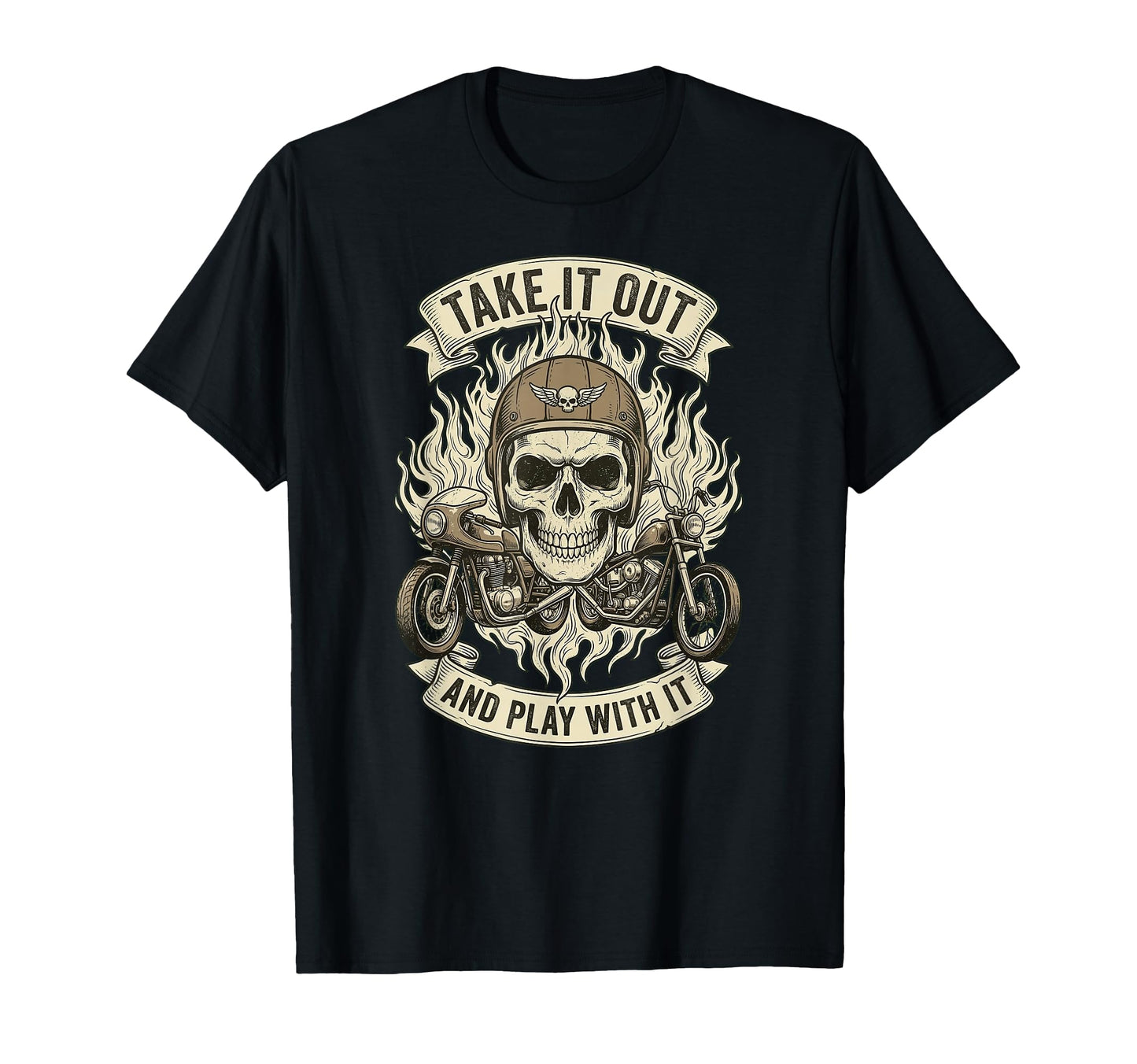 Funny Take It Out Play It Skeleton T-Shirt - Streetwear Style Men Women - T-Shirt, Sweatshirt, Hoodie