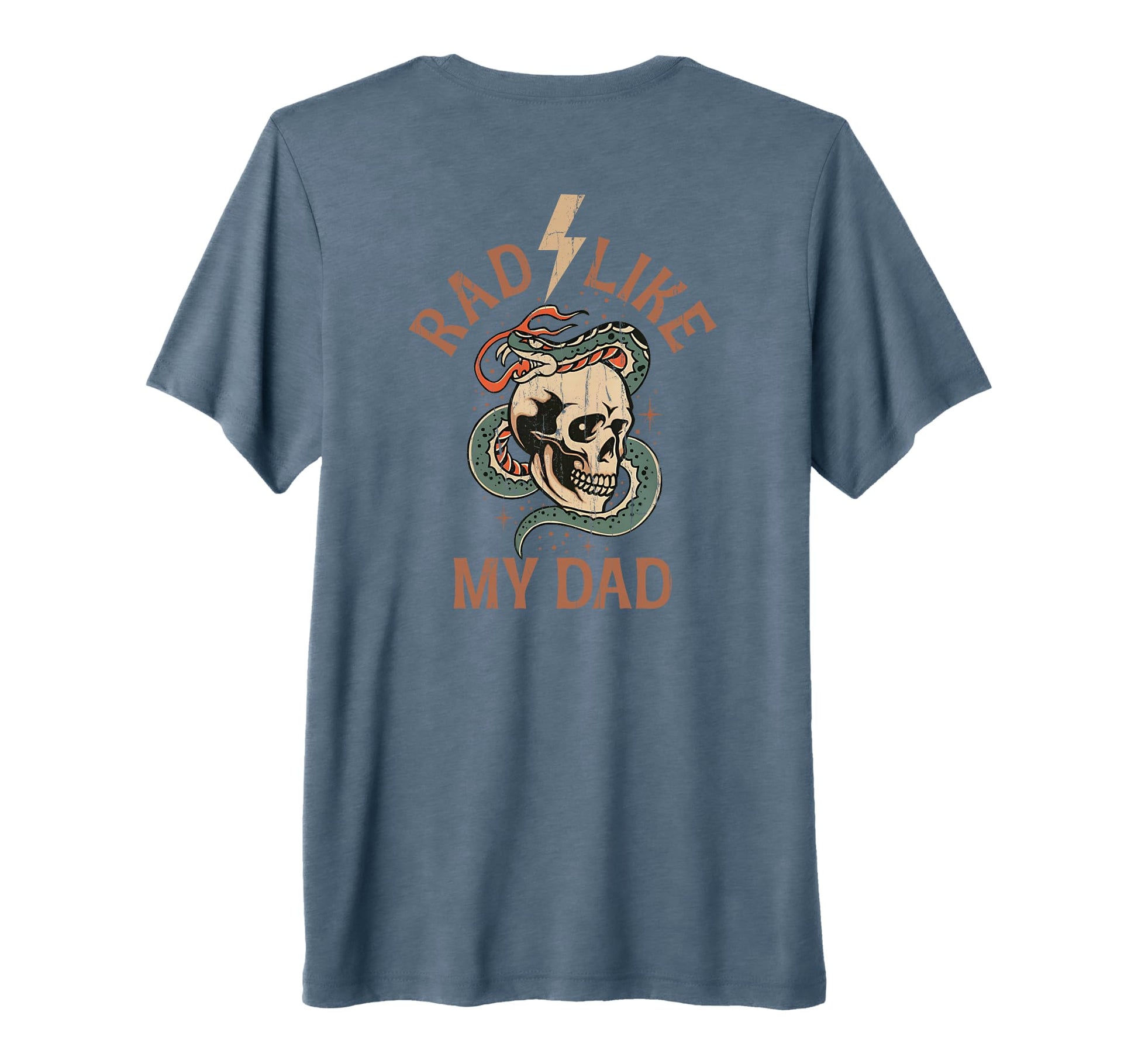 Rad Like My Dad Funny I Love My Dad T-Shirt - Unique Graphic for Adults - T-Shirt, Sweatshirt, Hoodie
