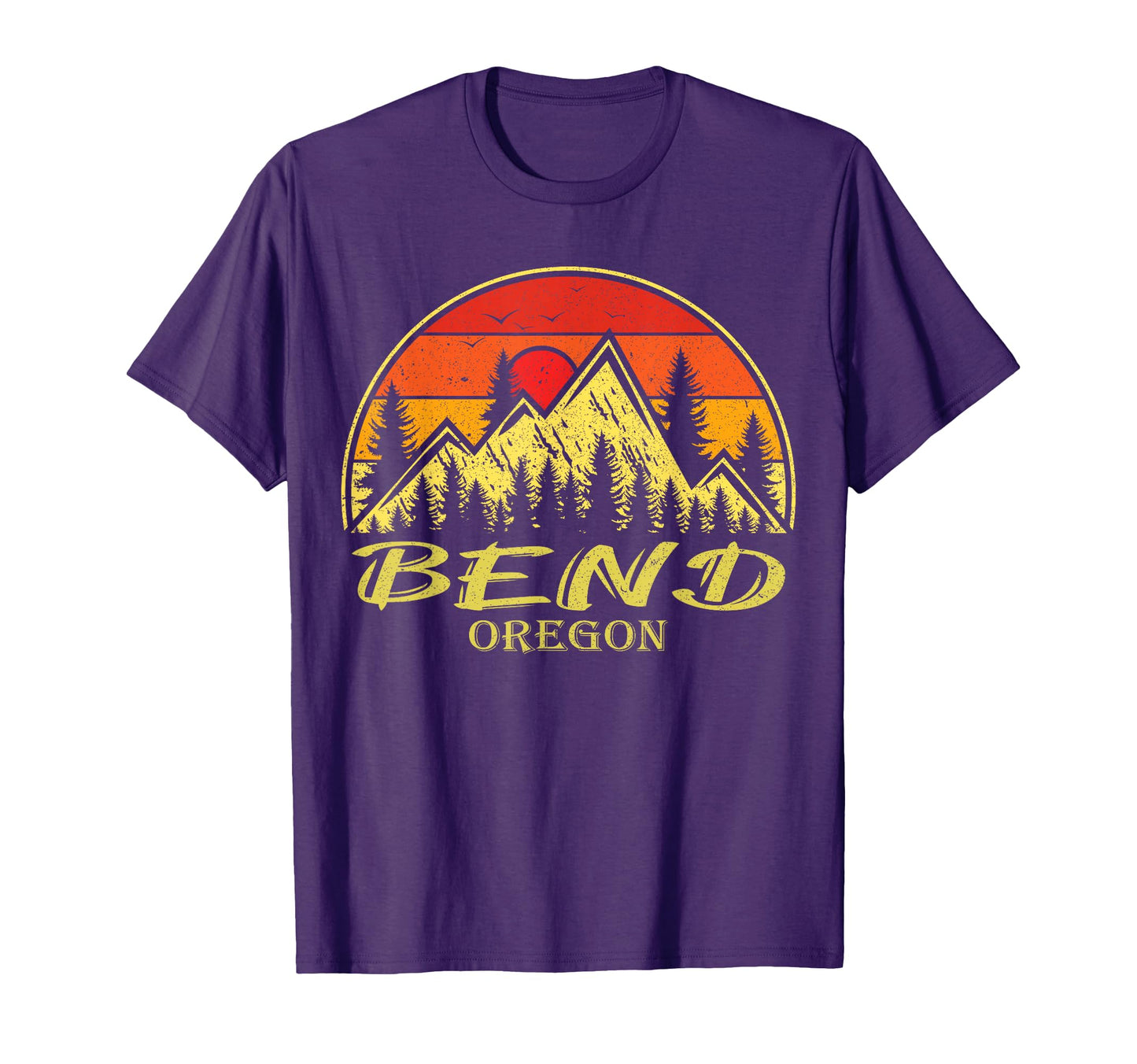 Bend Oregon Or Mountains Hike Hiking T-Shirt - Graphic Print for Adults - T-Shirt, Sweatshirt, Hoodie