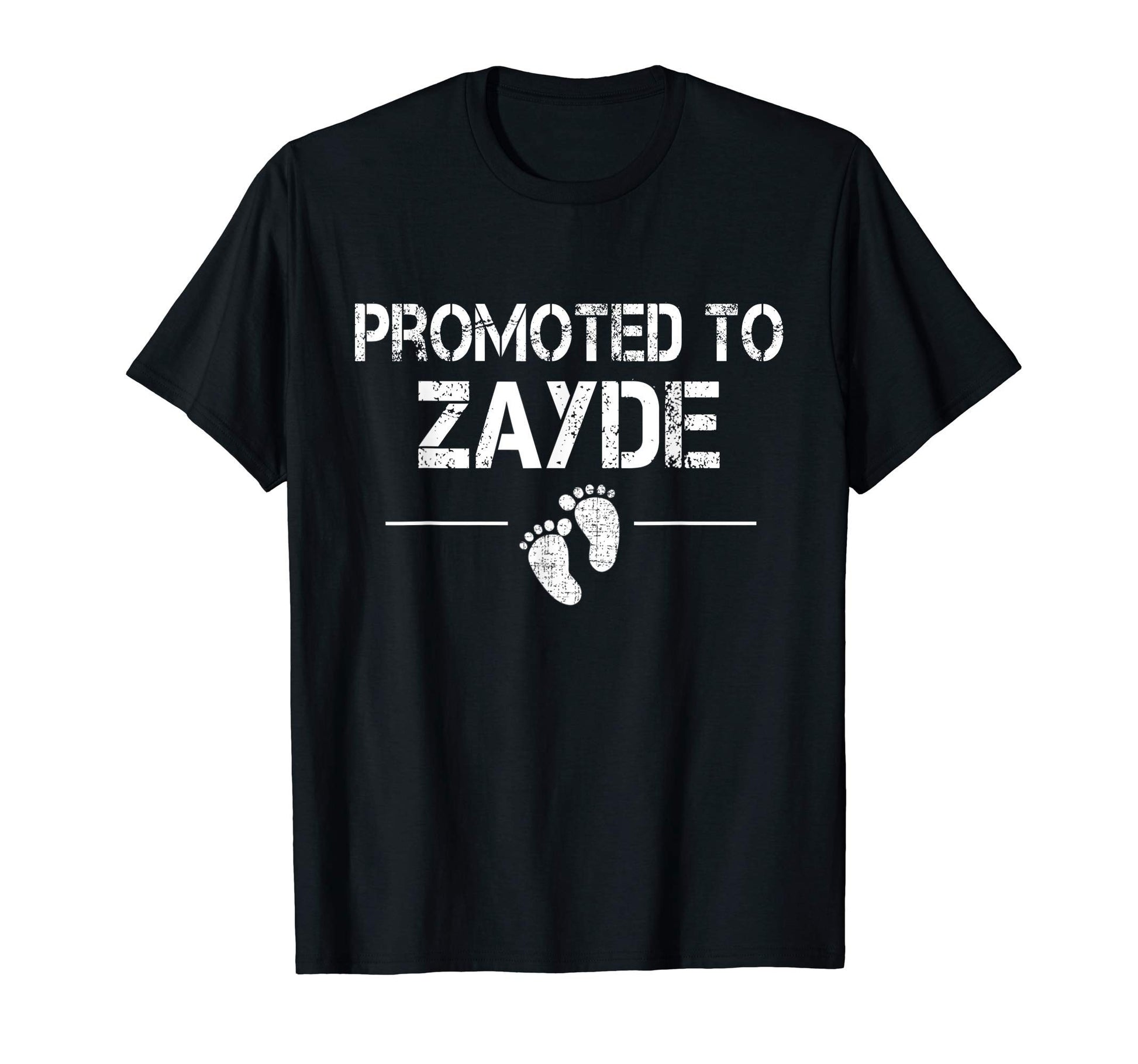 Mens Promoted To Zayde Jewish Shower T-Shirt - Minimalist Print Men Women - T-Shirt, Sweatshirt, Hoodie