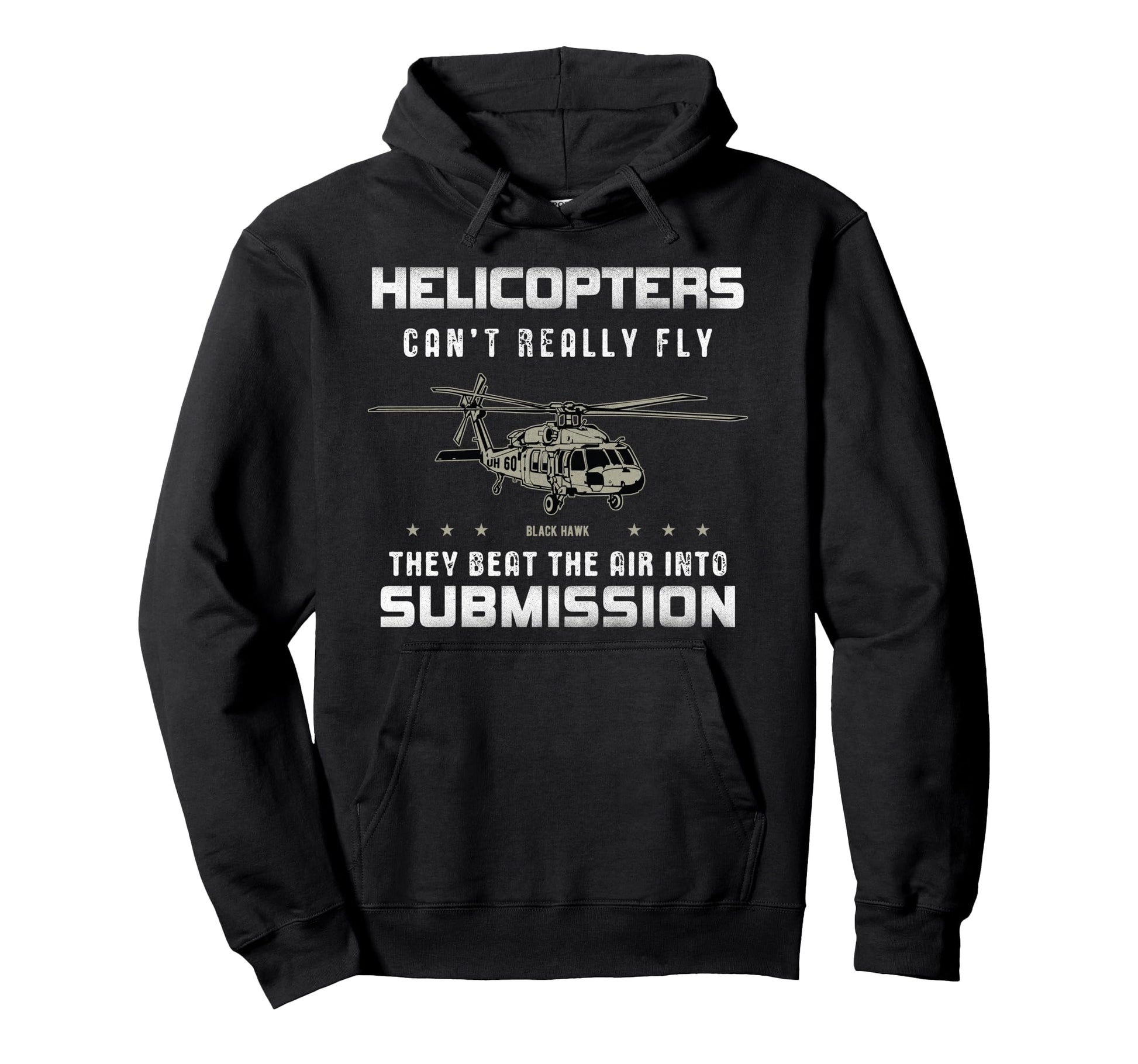 Helicopter Military Funny Uh 60 Pilot Hoodie - Trendy Graphic for Adults - T-Shirt, Sweatshirt, Hoodie