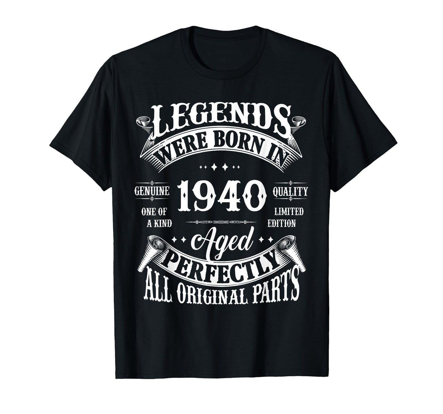 Legend Born 1940 86Th Birthday 86 T-Shirt - Trendy Graphic for Adults - T-Shirt, Sweatshirt, Hoodie