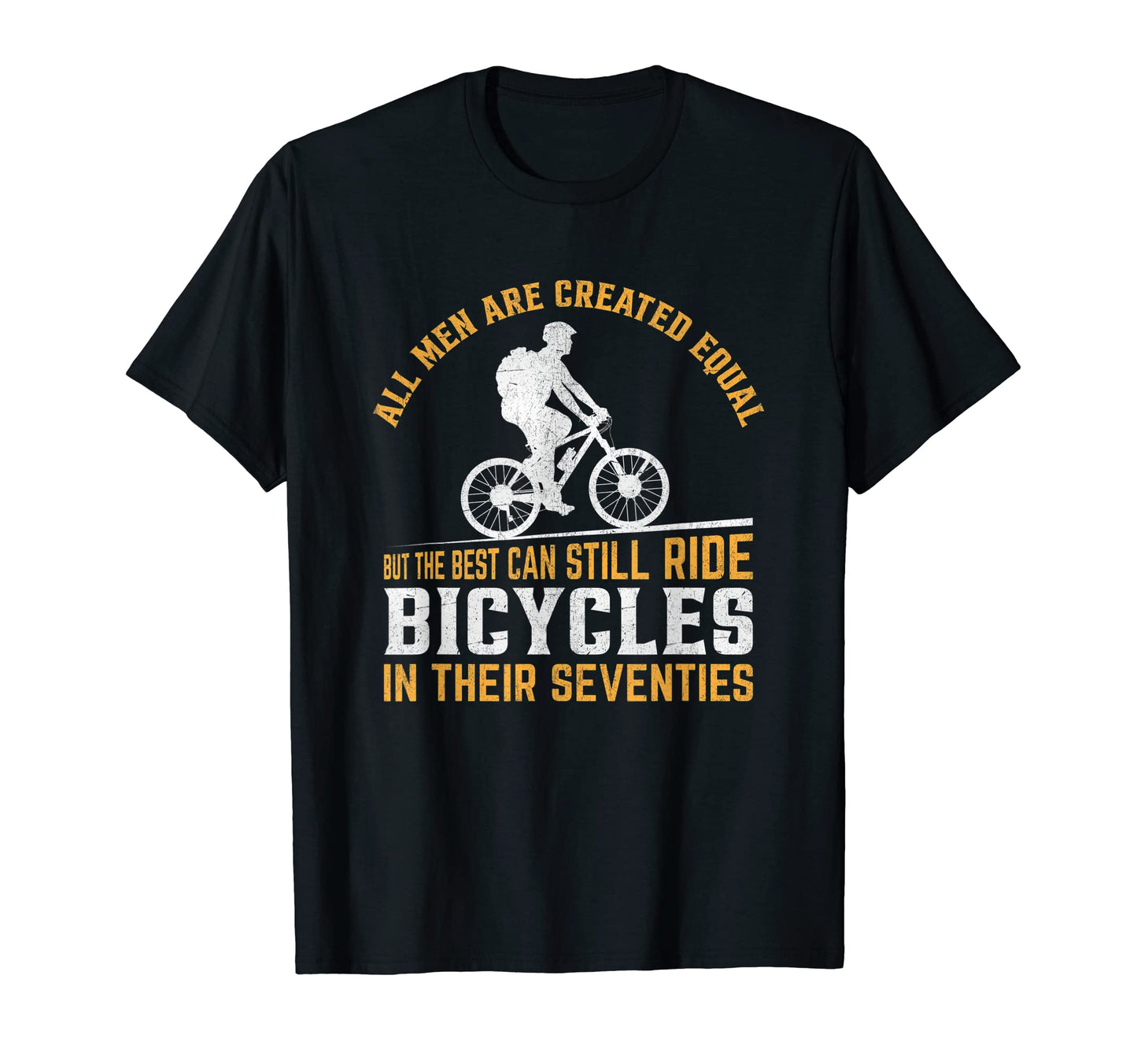 Mens Bike All Equal But Best Ride T-Shirt - Trendy Graphic for Adults - T-Shirt, Sweatshirt, Hoodie