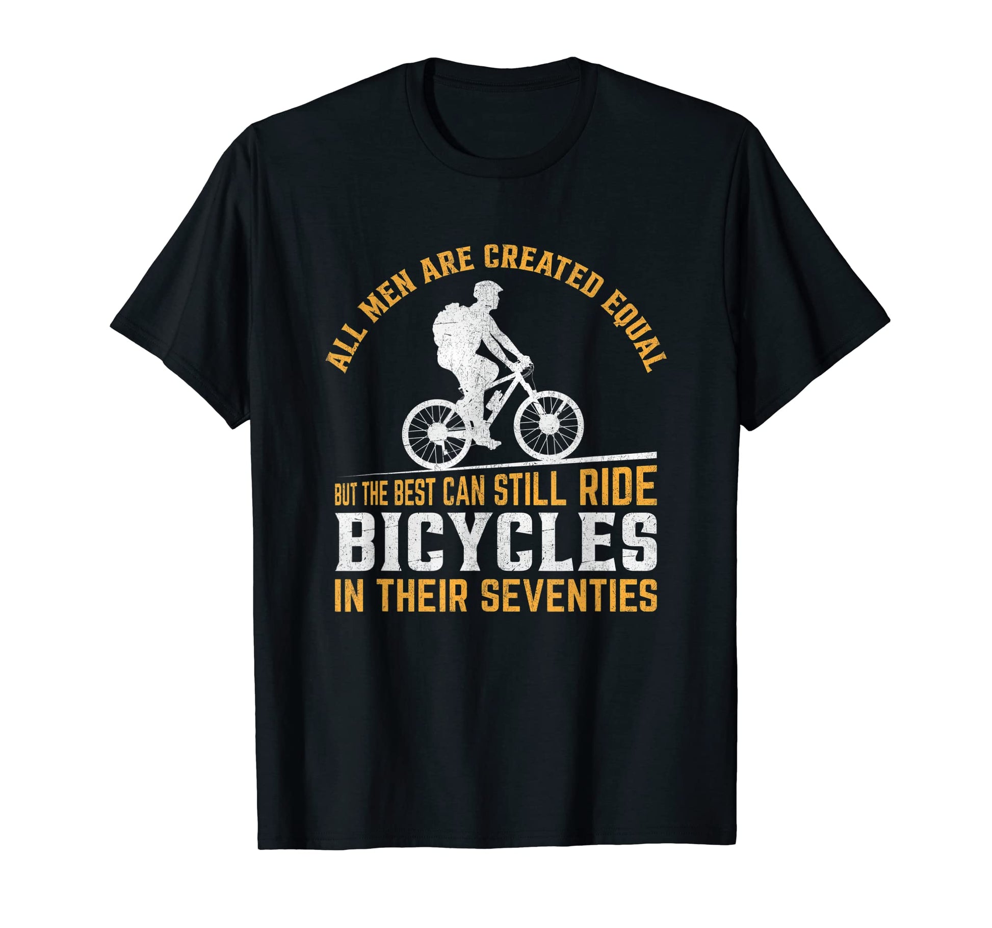 Mens Bike All Equal But Best Ride T-Shirt - Trendy Graphic for Adults - T-Shirt, Sweatshirt, Hoodie