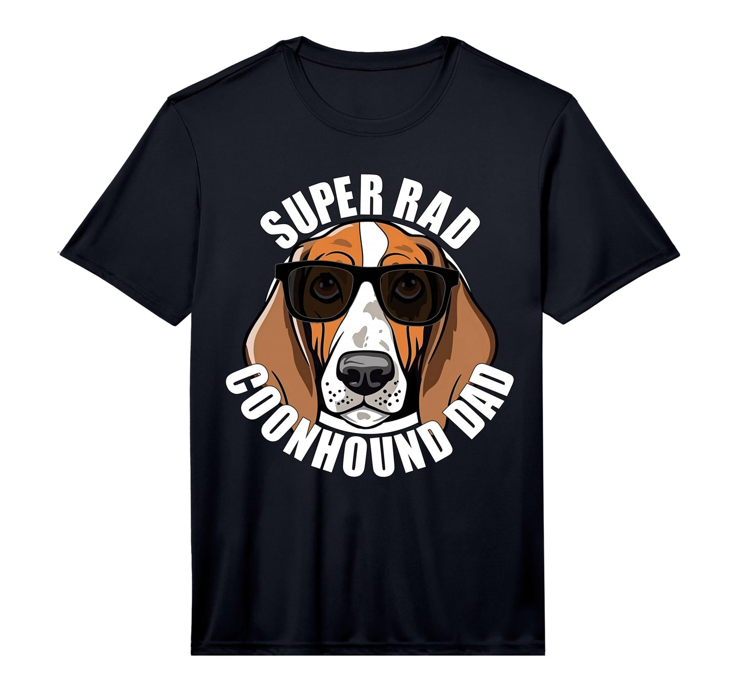 Mens American English Coonhound Dad T-Shirt - Casual Everyday Wear Unisex - T-Shirt, Sweatshirt, Hoodie