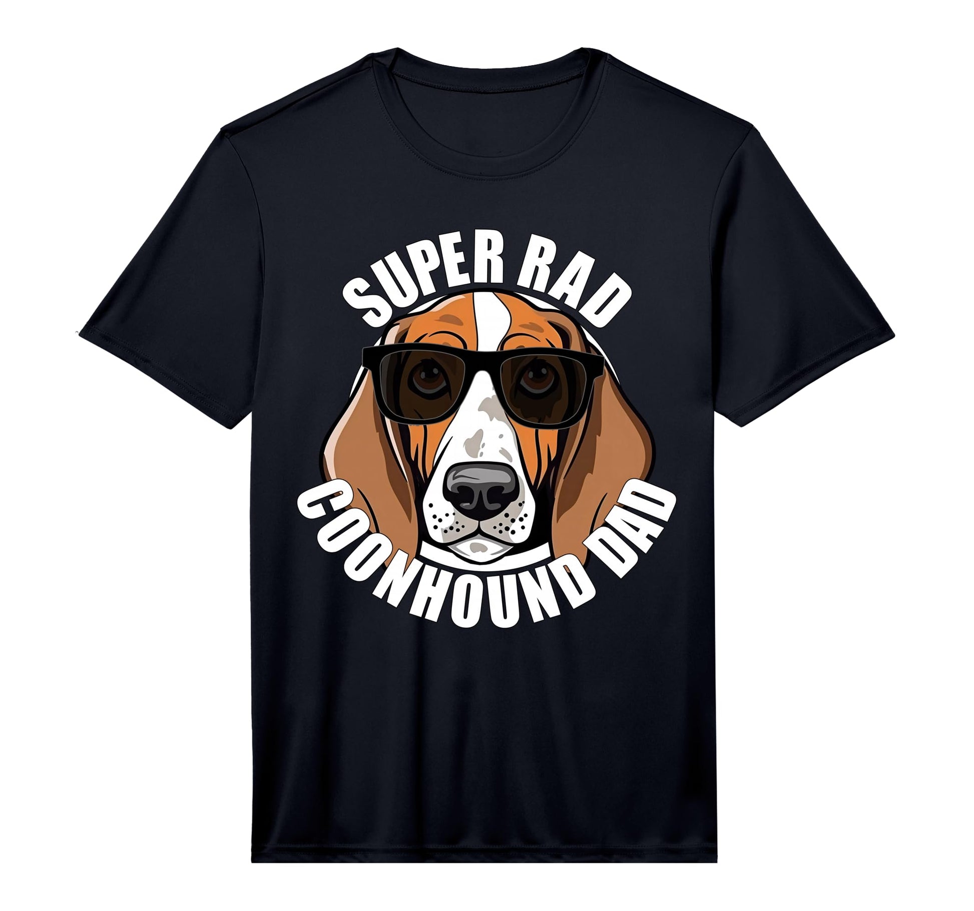 Mens American English Coonhound Dad T-Shirt - Casual Everyday Wear Unisex - T-Shirt, Sweatshirt, Hoodie