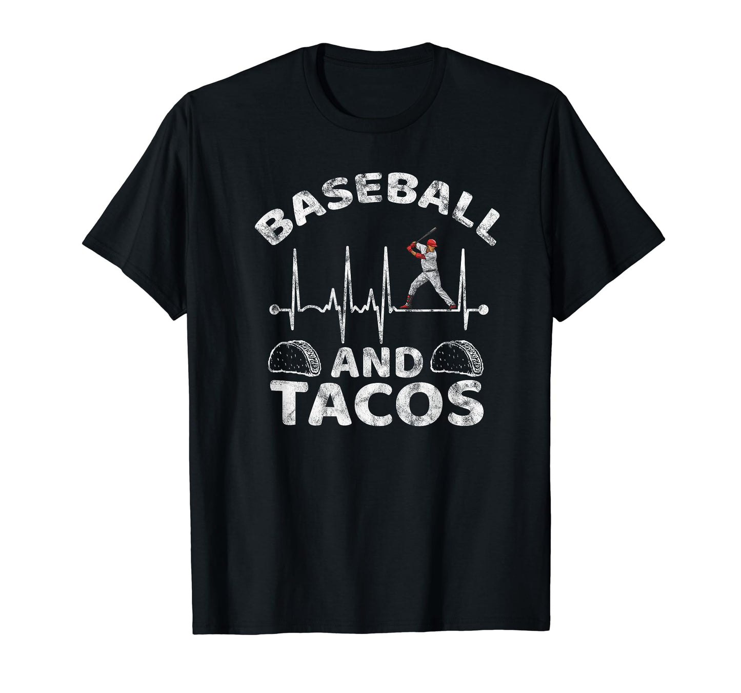 Baseball Heartbeat Player Fan Coach T-Shirt - Minimalist Print for Adults - T-Shirt, Sweatshirt, Hoodie