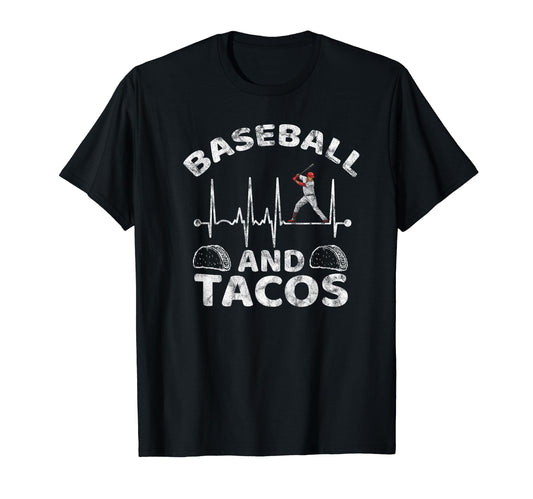 Baseball Heartbeat Player Fan Coach T-Shirt - Minimalist Print for Adults - T-Shirt, Sweatshirt, Hoodie