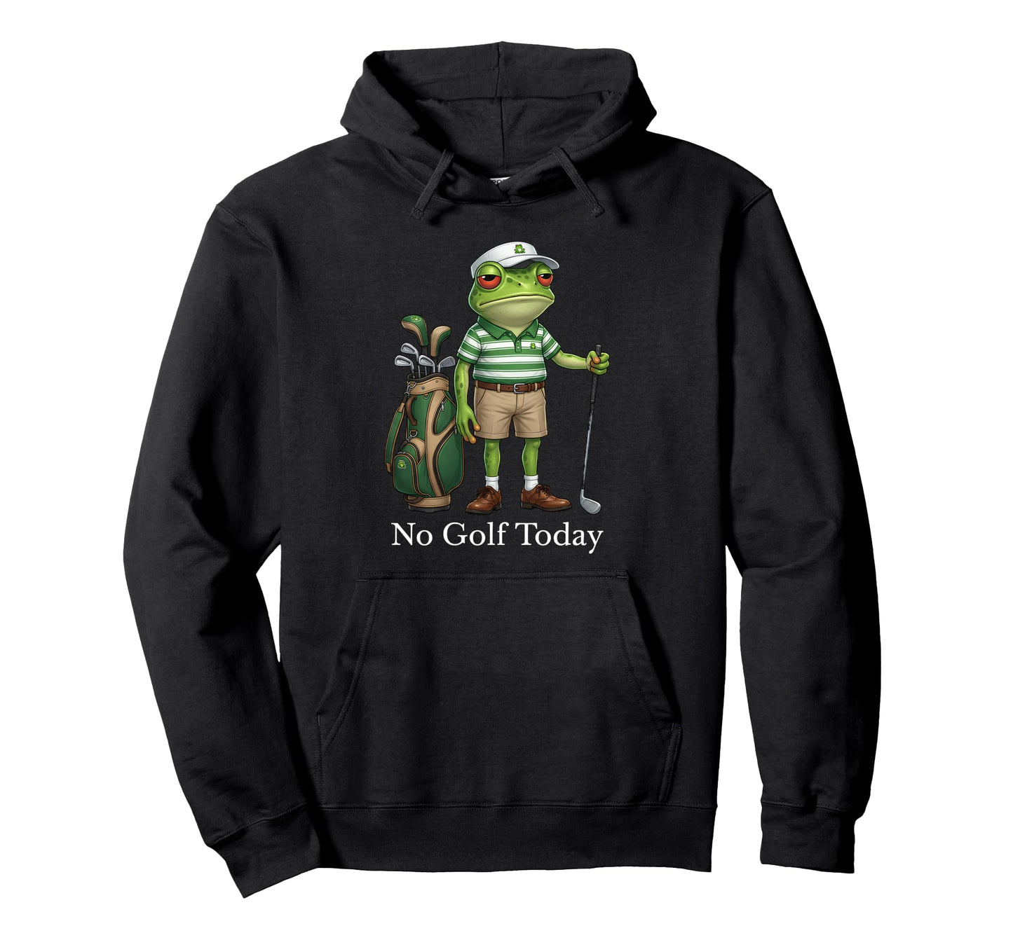 No Golf Today Funny Golfer Dad Golf Hoodie - Aesthetic Graphic Unisex - T-Shirt, Sweatshirt, Hoodie