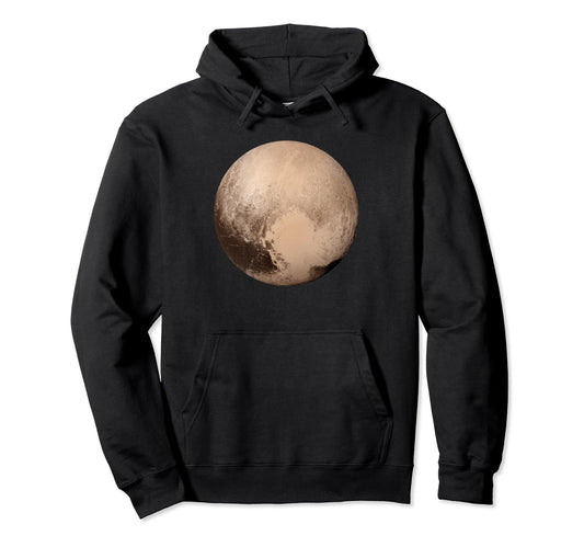 Beautiful Pluto Dwarf Planet Solar Hoodie - Streetwear Style Men Women - T-Shirt, Sweatshirt, Hoodie