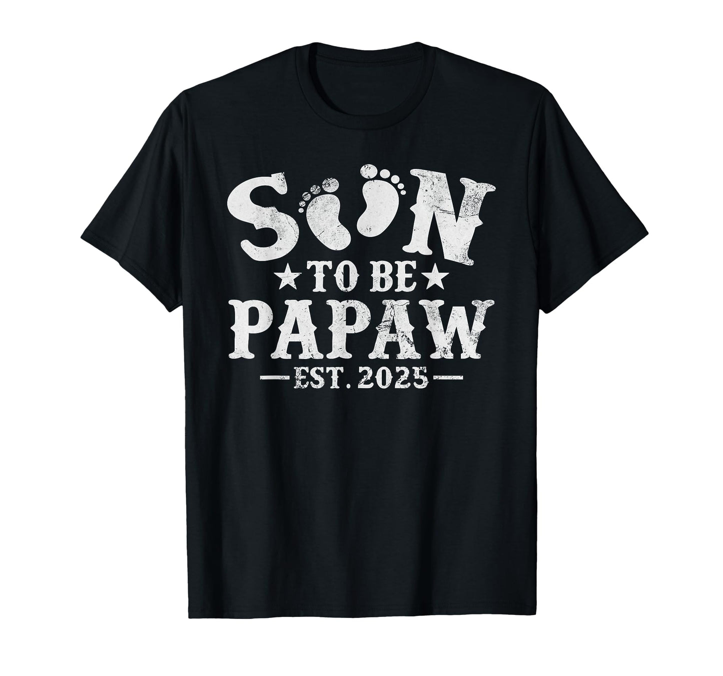 Papaw Est 2025 Promoted To Papaw Dad T-Shirt - Aesthetic Graphic Unisex - T-Shirt, Sweatshirt, Hoodie