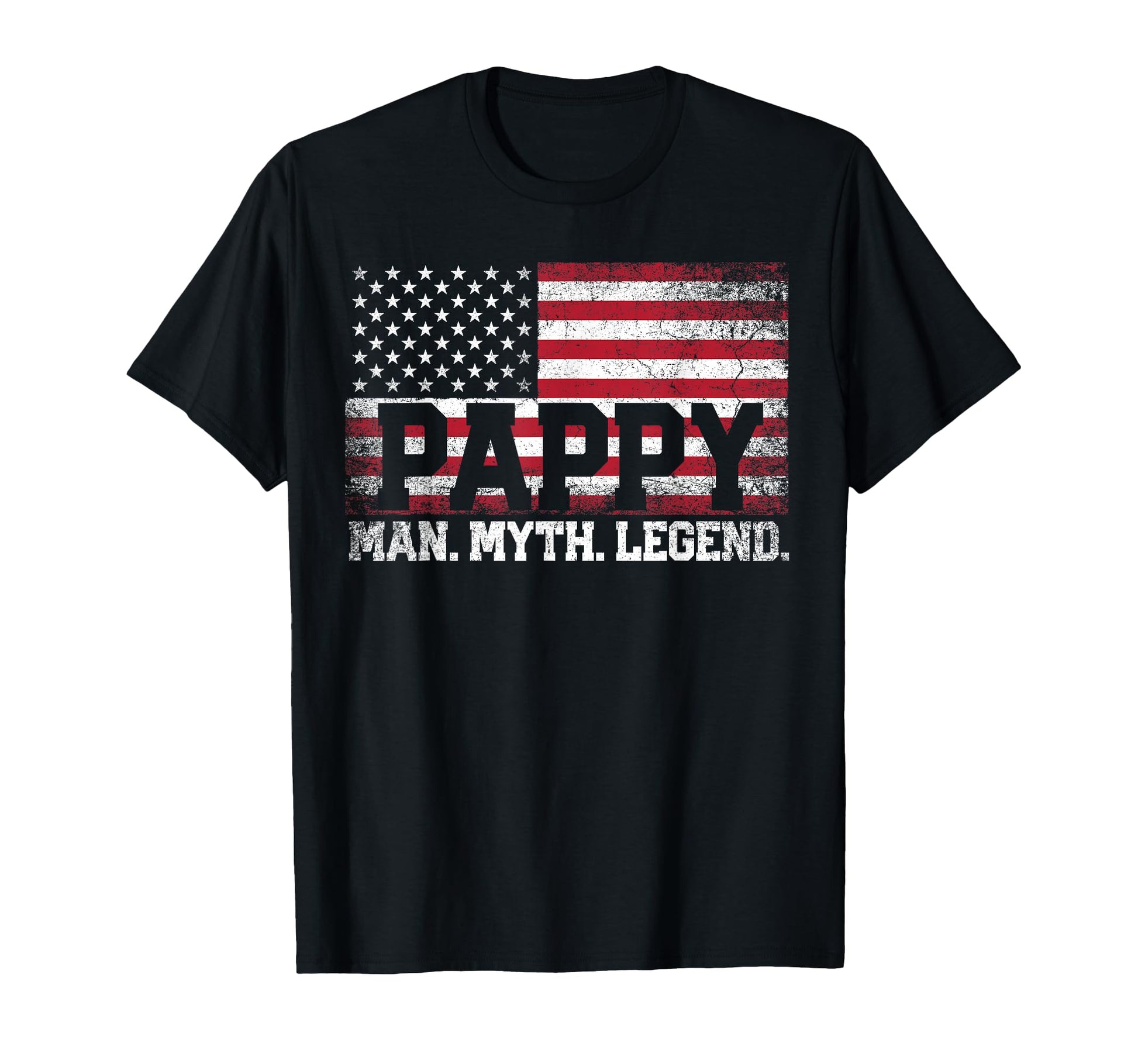 Pappy Myth Legend Grandpa T-Shirt - Fun Novelty Design for Adults - T-Shirt, Sweatshirt, Hoodie
