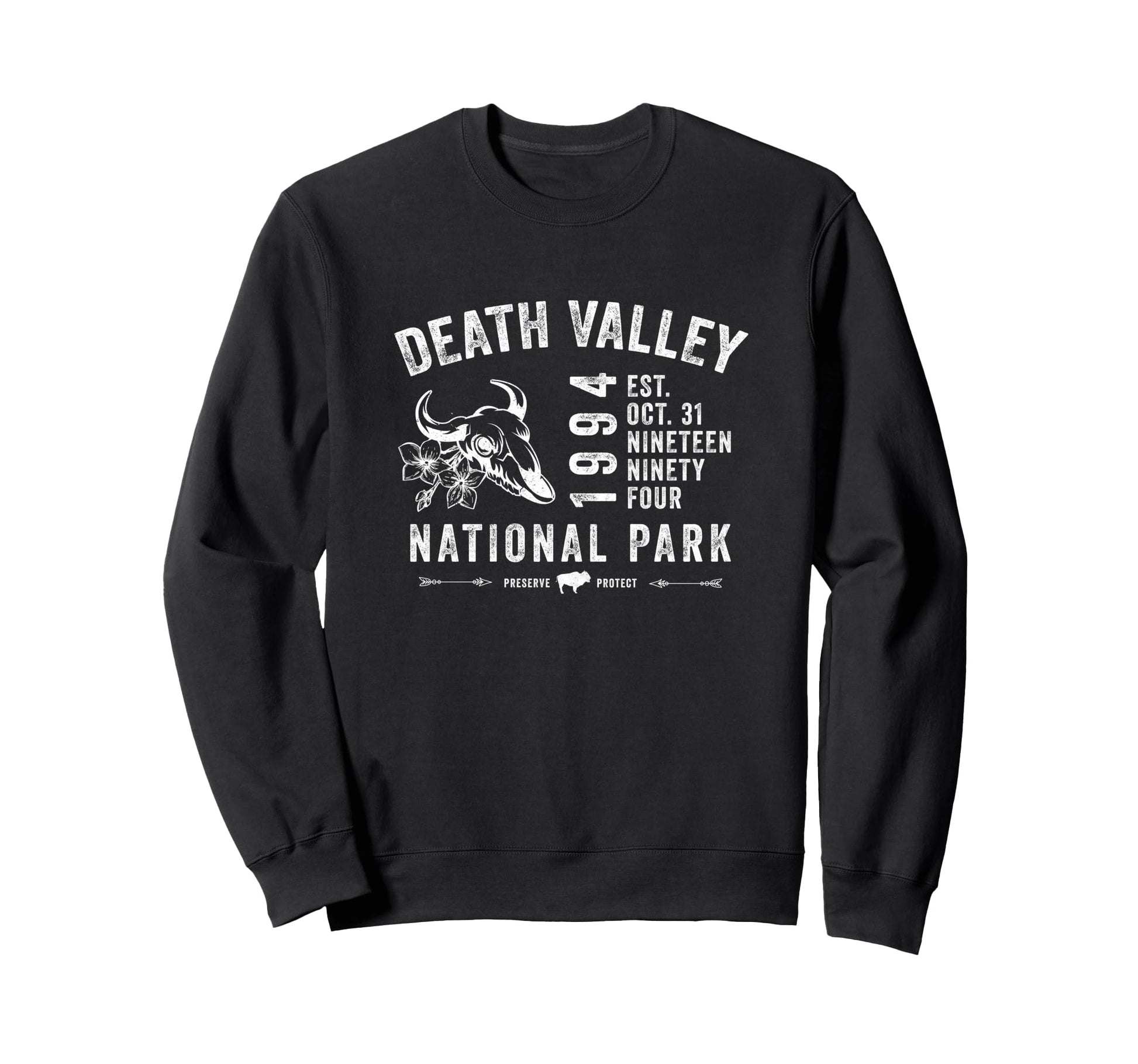 Death Valley National Park Usa Sweatshirt - Fun Novelty Design for Adults - T-Shirt, Sweatshirt, Hoodie