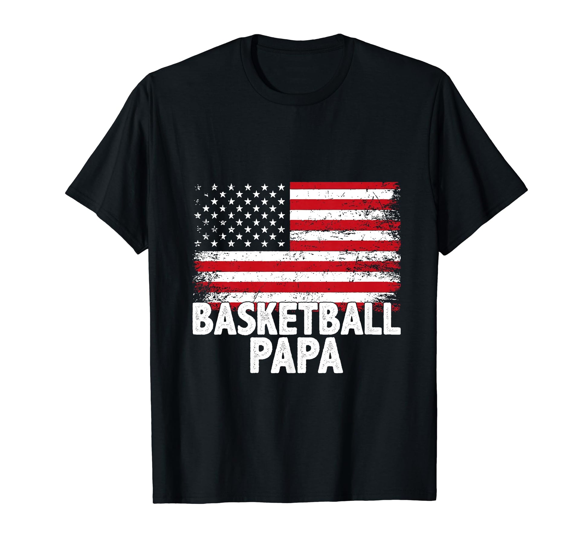 Basketball Papa Sports Dad Player T-Shirt - Trendy Graphic for Adults - T-Shirt, Sweatshirt, Hoodie