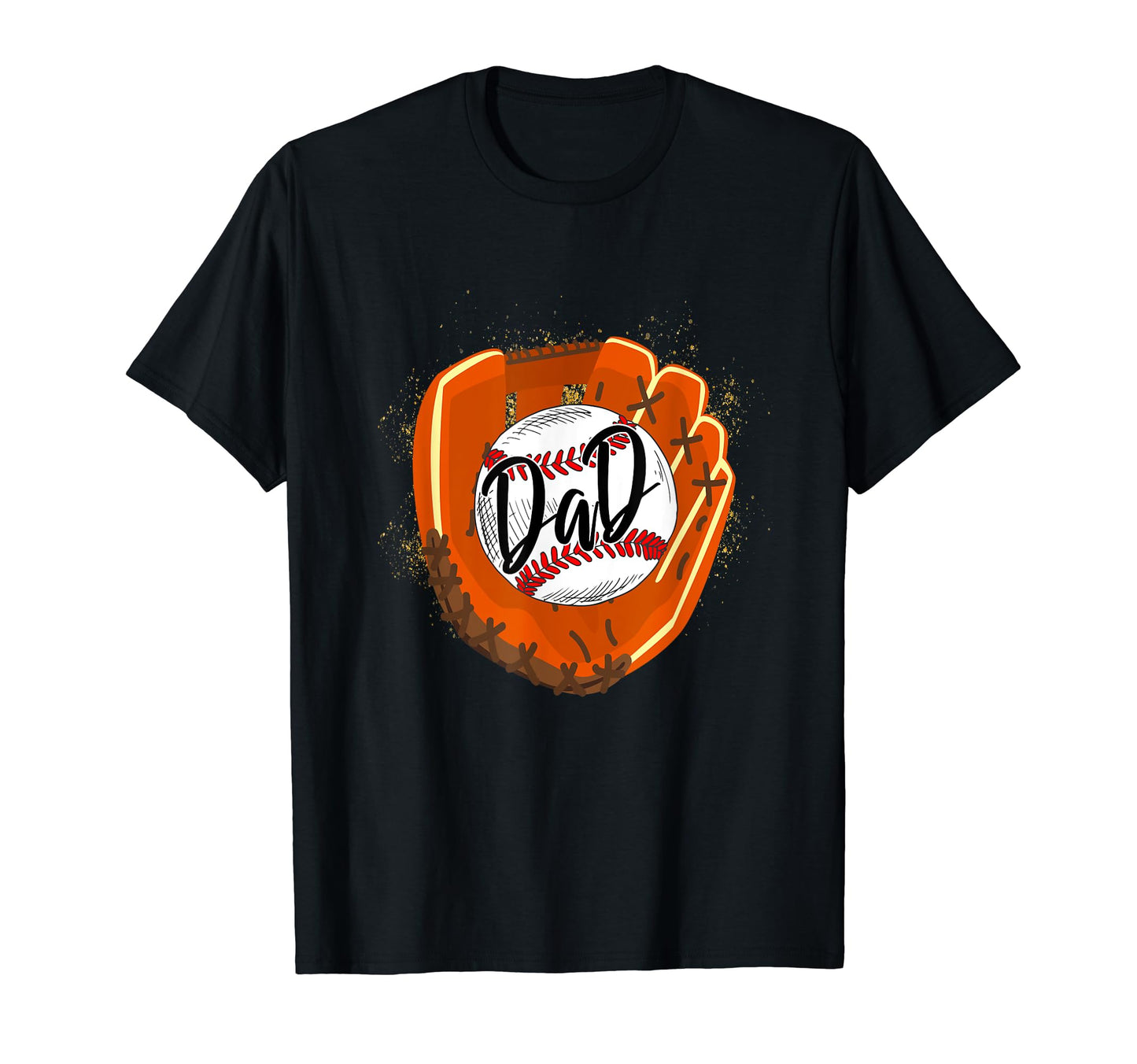 Baseball Dad Glove Funny Fathers Day T-Shirt - Aesthetic Graphic Unisex - T-Shirt, Sweatshirt, Hoodie