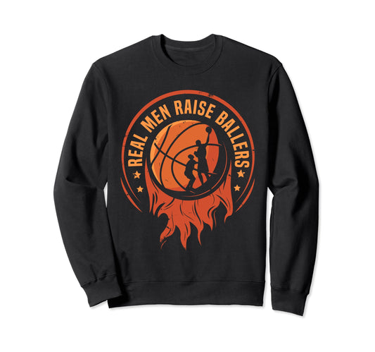 Basketball Lover Dad Basketball Dad Sweatshirt - Novelty Apparel Unisex - T-Shirt, Sweatshirt, Hoodie