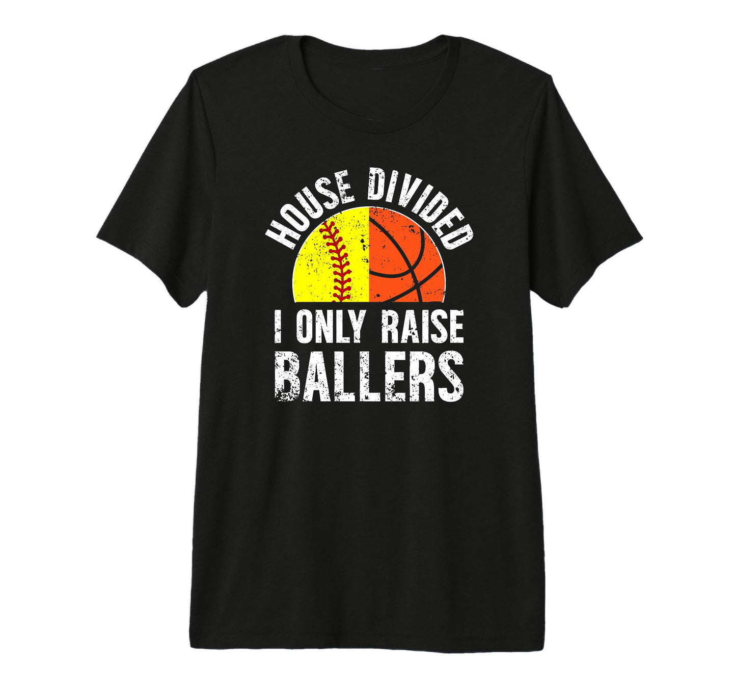 Mens House Divided I Only Raise T-Shirt - Fun Novelty Design Men Women - T-Shirt, Sweatshirt, Hoodie