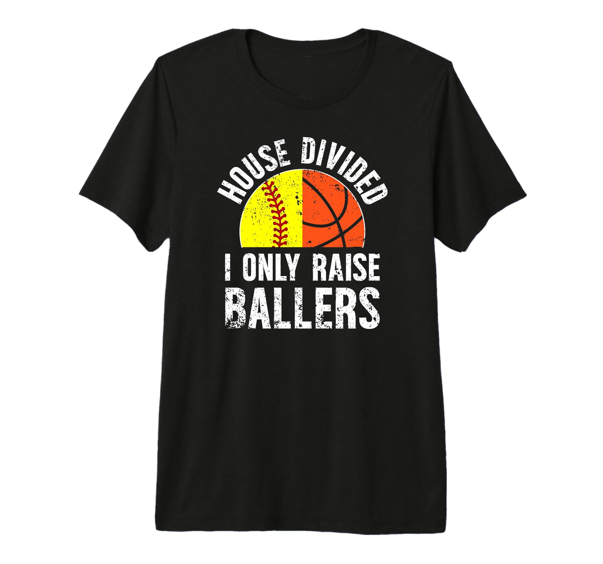 Mens House Divided I Only Raise T-Shirt - Fun Novelty Design Men Women - T-Shirt, Sweatshirt, Hoodie