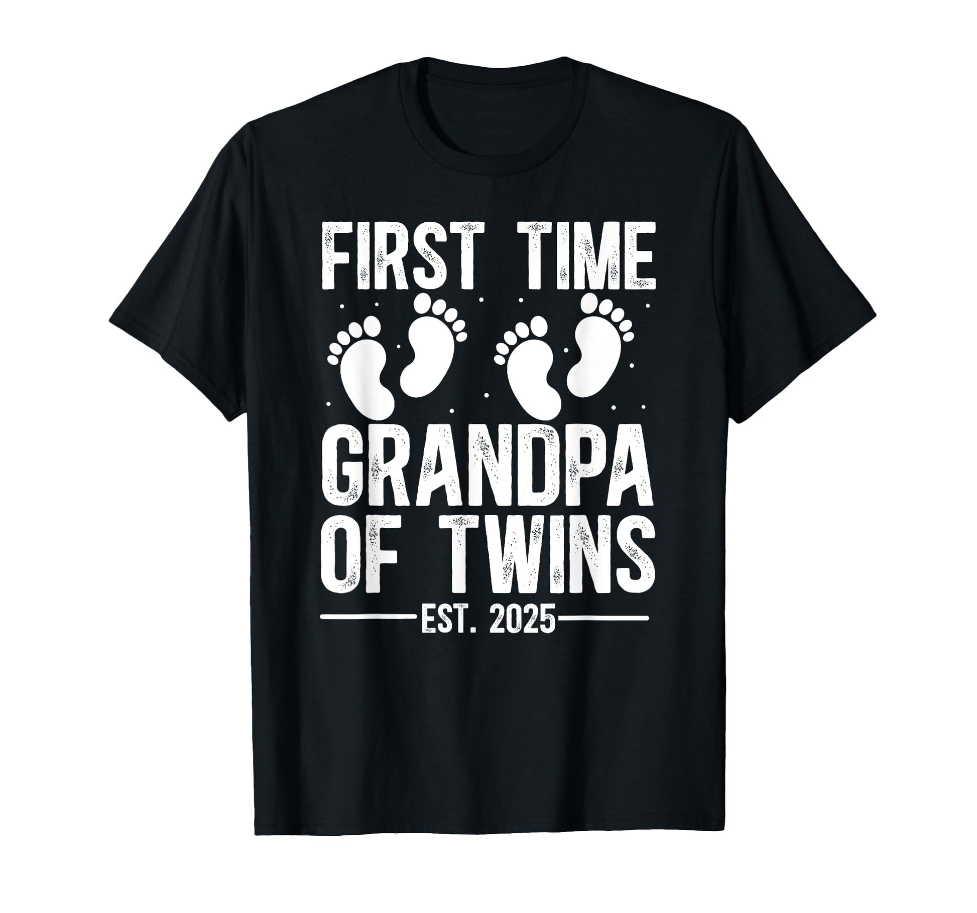 First Time Grandpa Twins Promoted To T-Shirt - Graphic Print Unisex - T-Shirt, Sweatshirt, Hoodie