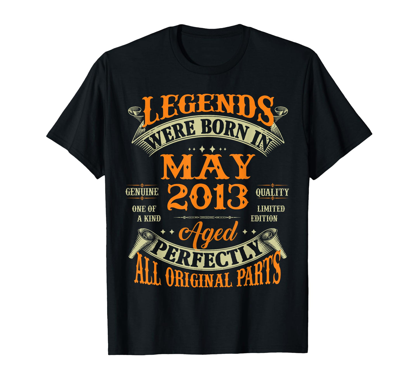13Th Birthday Gift Legend Born May 2013 T-Shirt - Trendy Graphic Men Women - T-Shirt, Sweatshirt, Hoodie