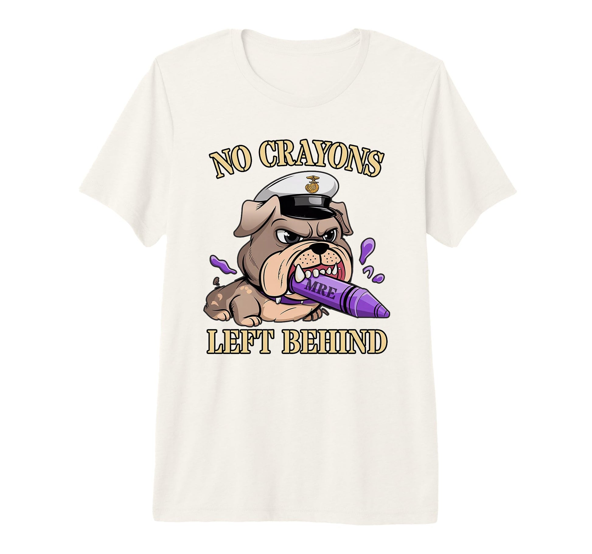 Funny No Crayons Left Behind Soldier T-Shirt - Novelty Apparel Unisex - T-Shirt, Sweatshirt, Hoodie
