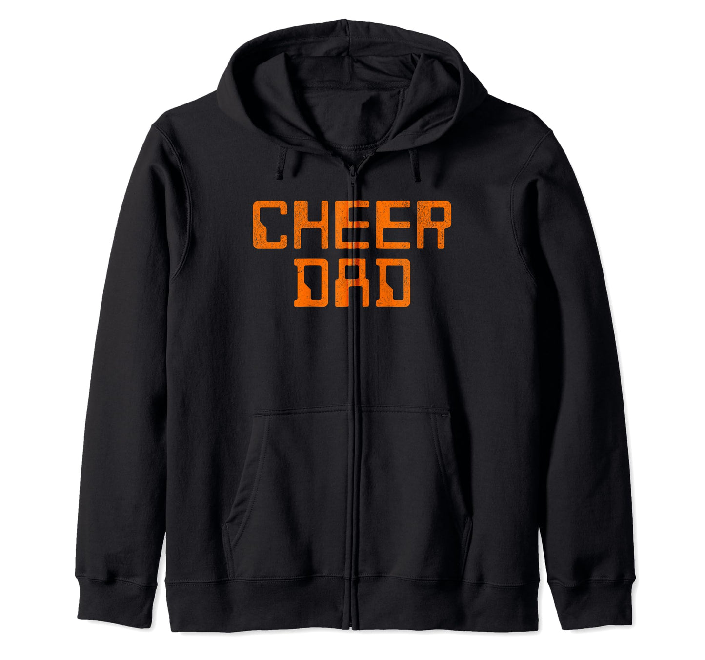 Cheerleader Orange Cheer Dad T Shirts T-Shirt - Minimalist Print Men Women - T-Shirt, Sweatshirt, Hoodie