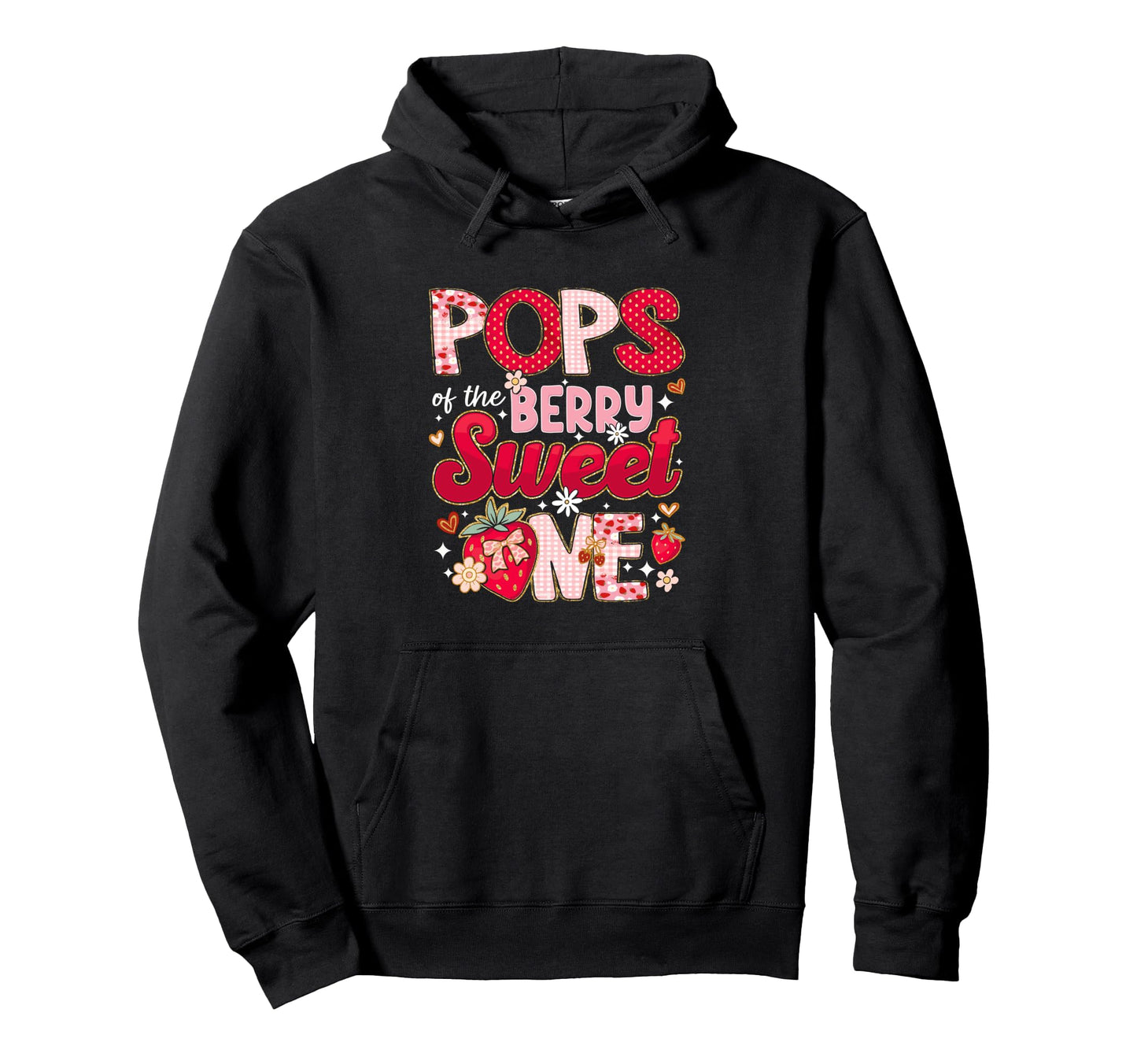 Pops Berry Sweet One Strawberry Hoodie - Custom Art Print Unisex - T-Shirt, Sweatshirt, Hoodie