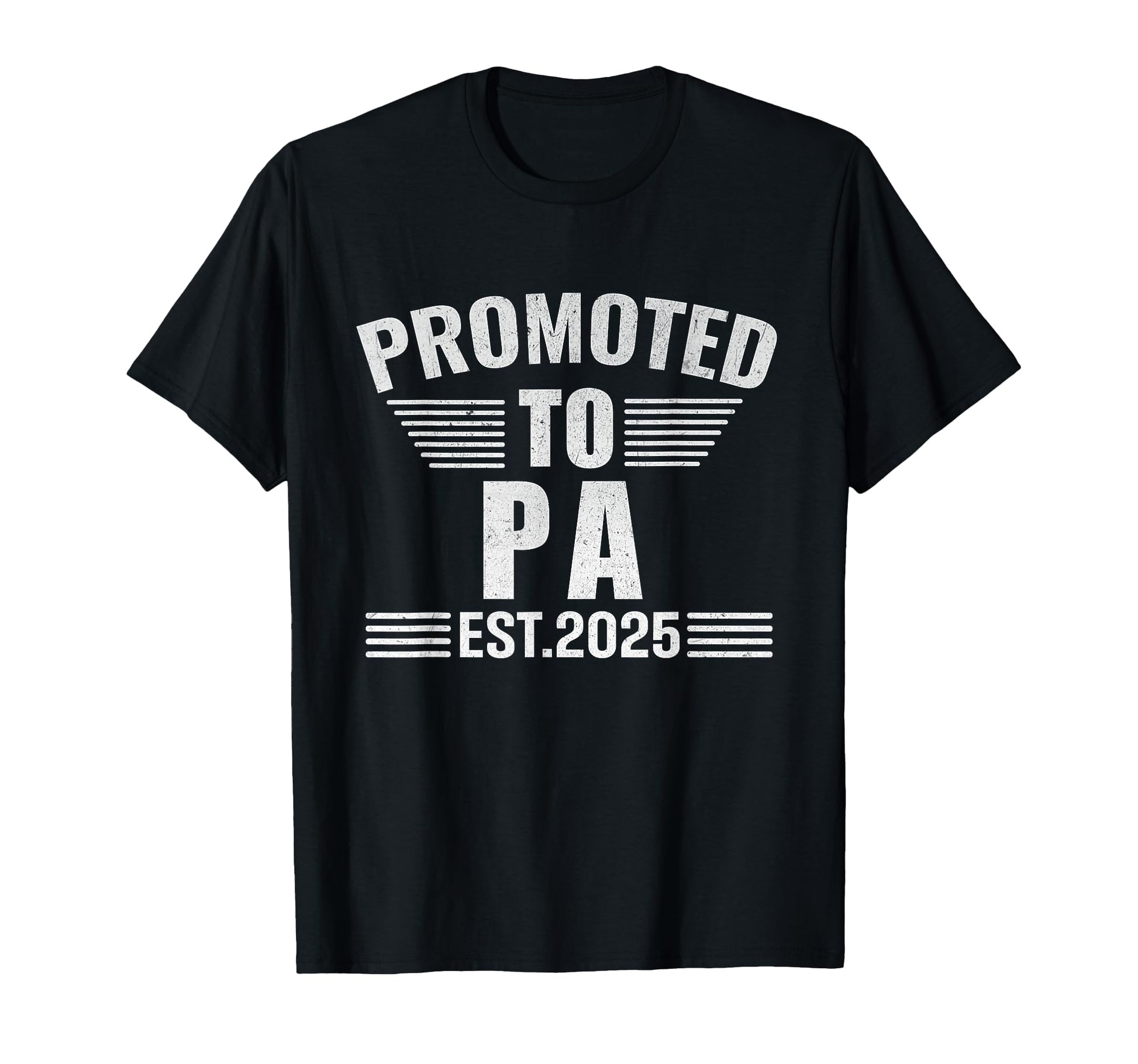 Promoted To Pa 2025 Pregnancy T-Shirt - Minimalist Print for Adults - T-Shirt, Sweatshirt, Hoodie