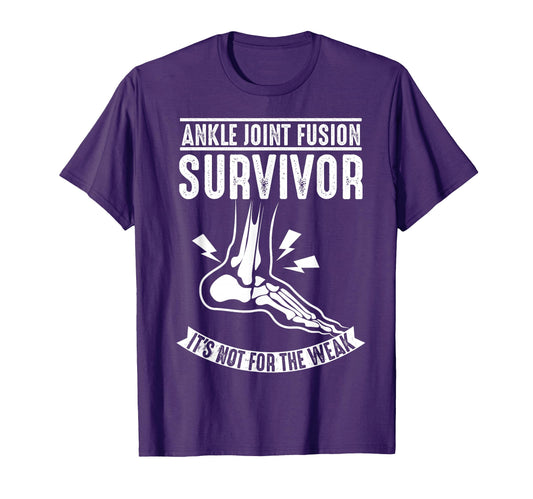 Ankle Joint Fusion Survivor Funny Bone T-Shirt - Unique Graphic for Adults - T-Shirt, Sweatshirt, Hoodie