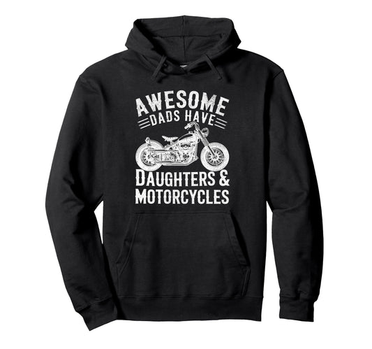 Awesome Dads Have Daughters And Hoodie - Aesthetic Graphic for Adults - T-Shirt, Sweatshirt, Hoodie