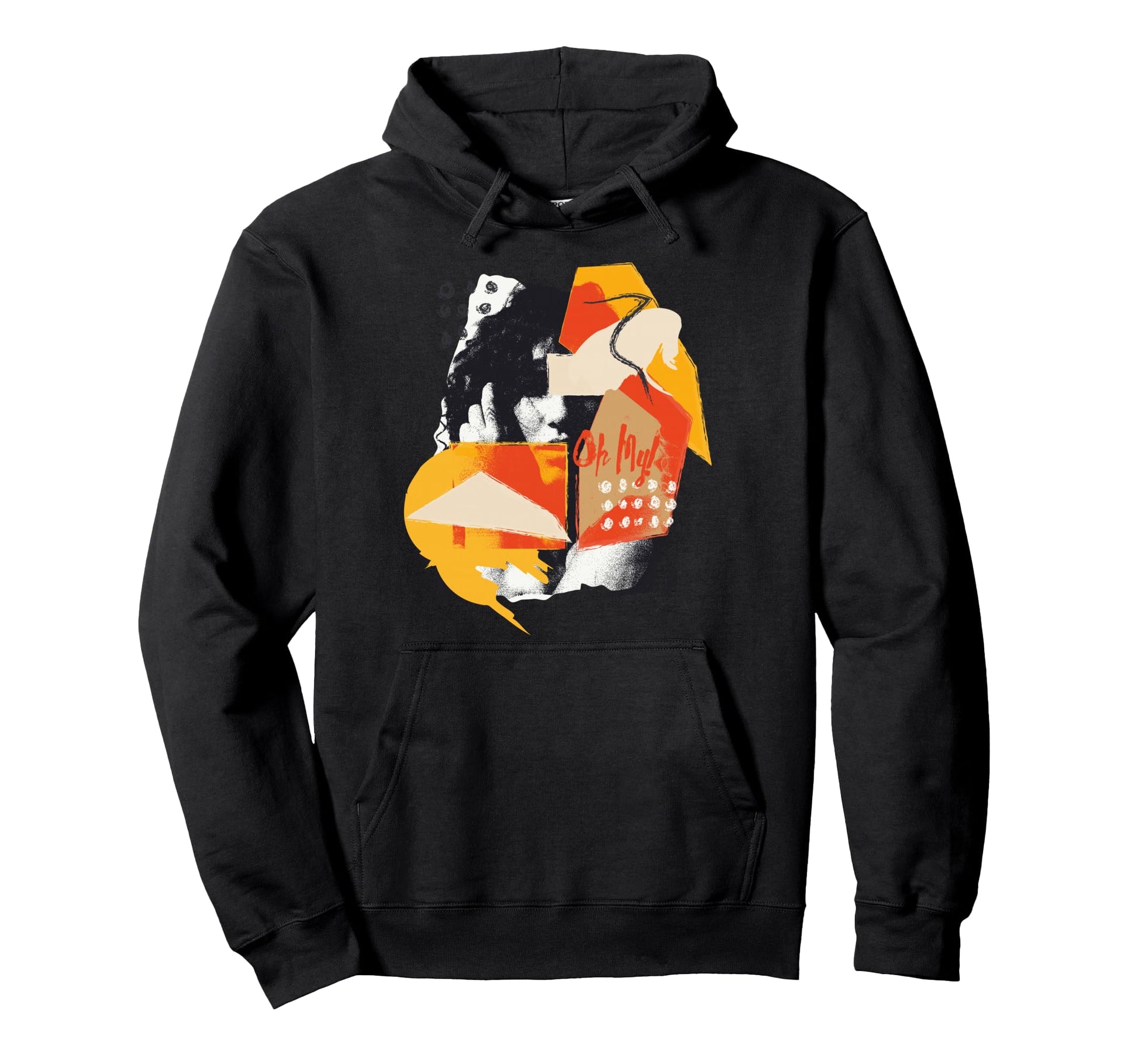 Pop Art 60S Face Portrait Comic Hoodie - Novelty Apparel for Adults - T-Shirt, Sweatshirt, Hoodie