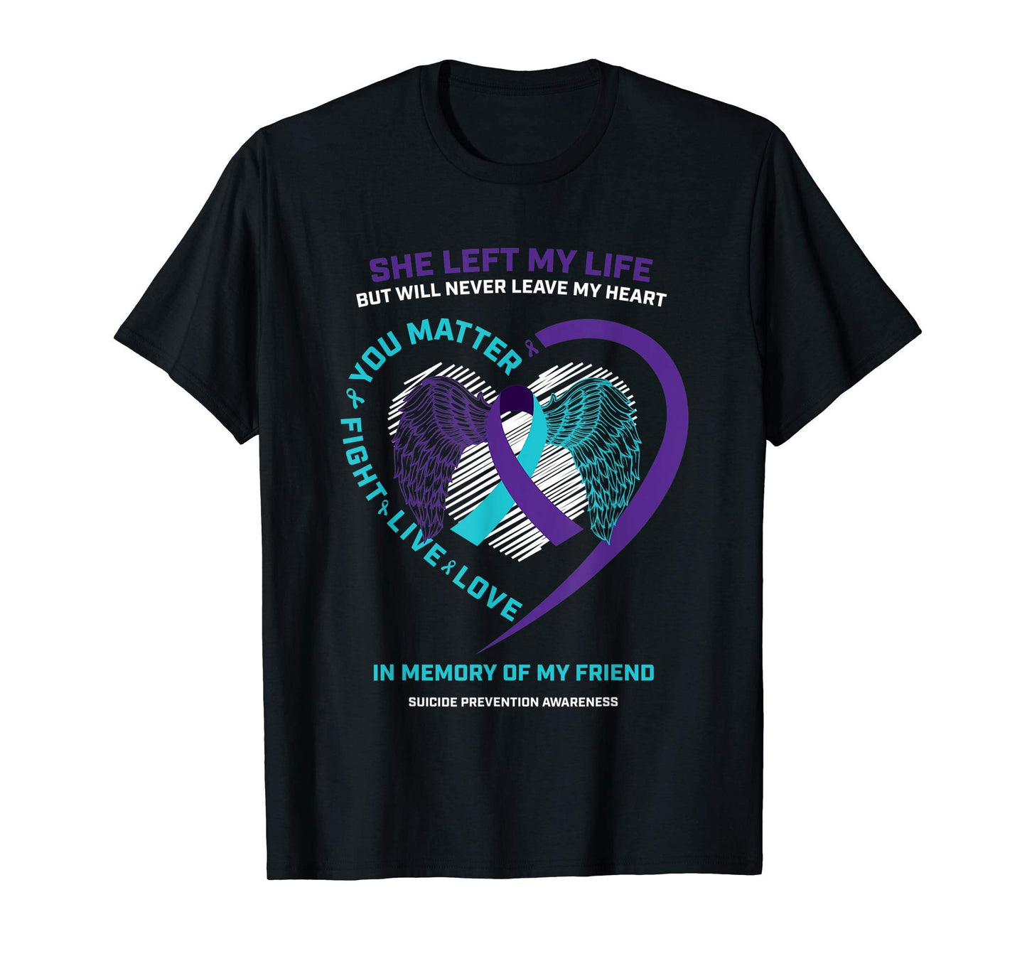Memory My Loving Friend Suicide T-Shirt - Aesthetic Graphic Unisex - T-Shirt, Sweatshirt, Hoodie