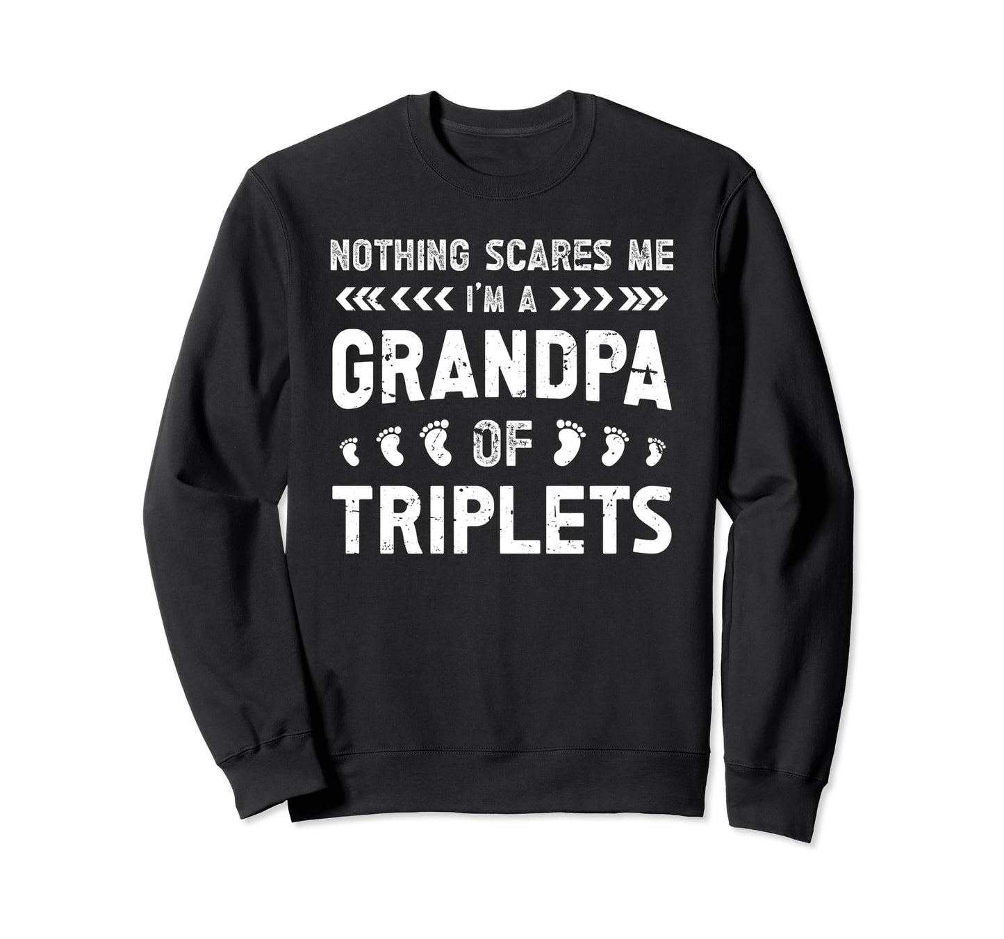 Im Grandpa Triplets Proud Triplet Sweatshirt - Graphic Print Men Women - T-Shirt, Sweatshirt, Hoodie