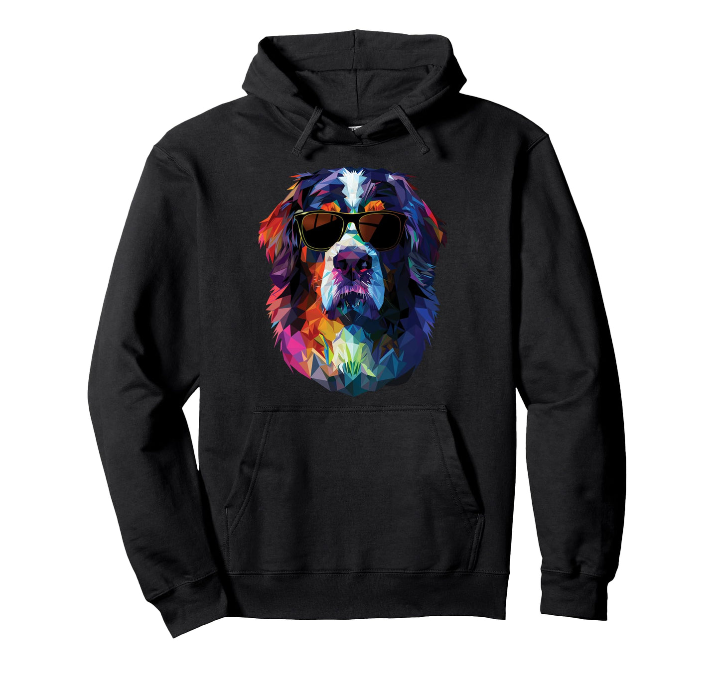 Dog Dad Mom Sunglasses Bernese Mountain Hoodie - Graphic Print Men Women - T-Shirt, Sweatshirt, Hoodie