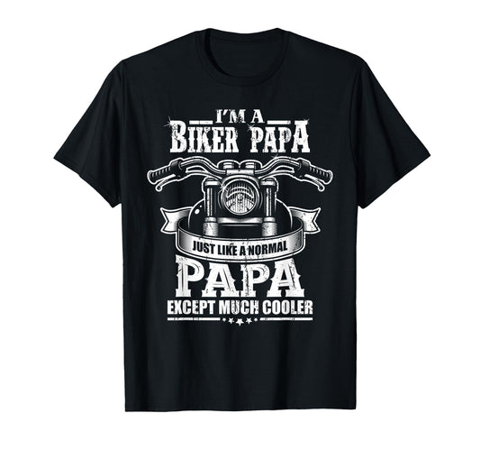 Bike Grandpa Motorcycle Rider T-Shirt - Graphic Print for Adults - T-Shirt, Sweatshirt, Hoodie