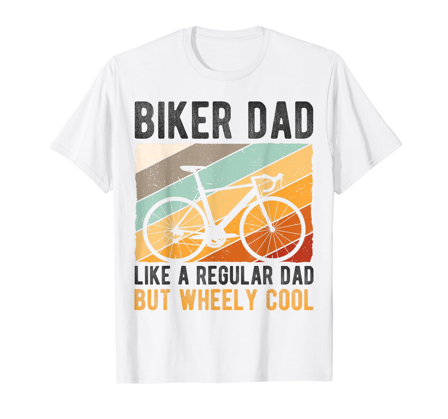 Biker Dad Like Regular Dad But T-Shirt - Fun Novelty Design for Adults - T-Shirt, Sweatshirt, Hoodie