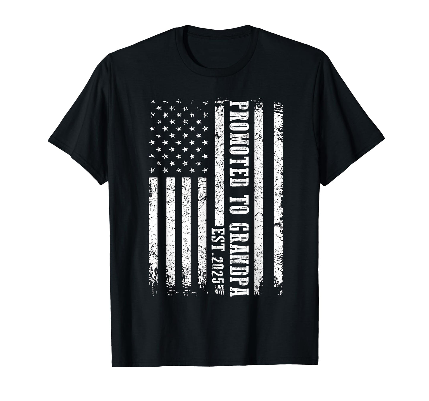 Promoted To Grandpa 2025 Funny New T-Shirt - Aesthetic Graphic for Adults - T-Shirt, Sweatshirt, Hoodie