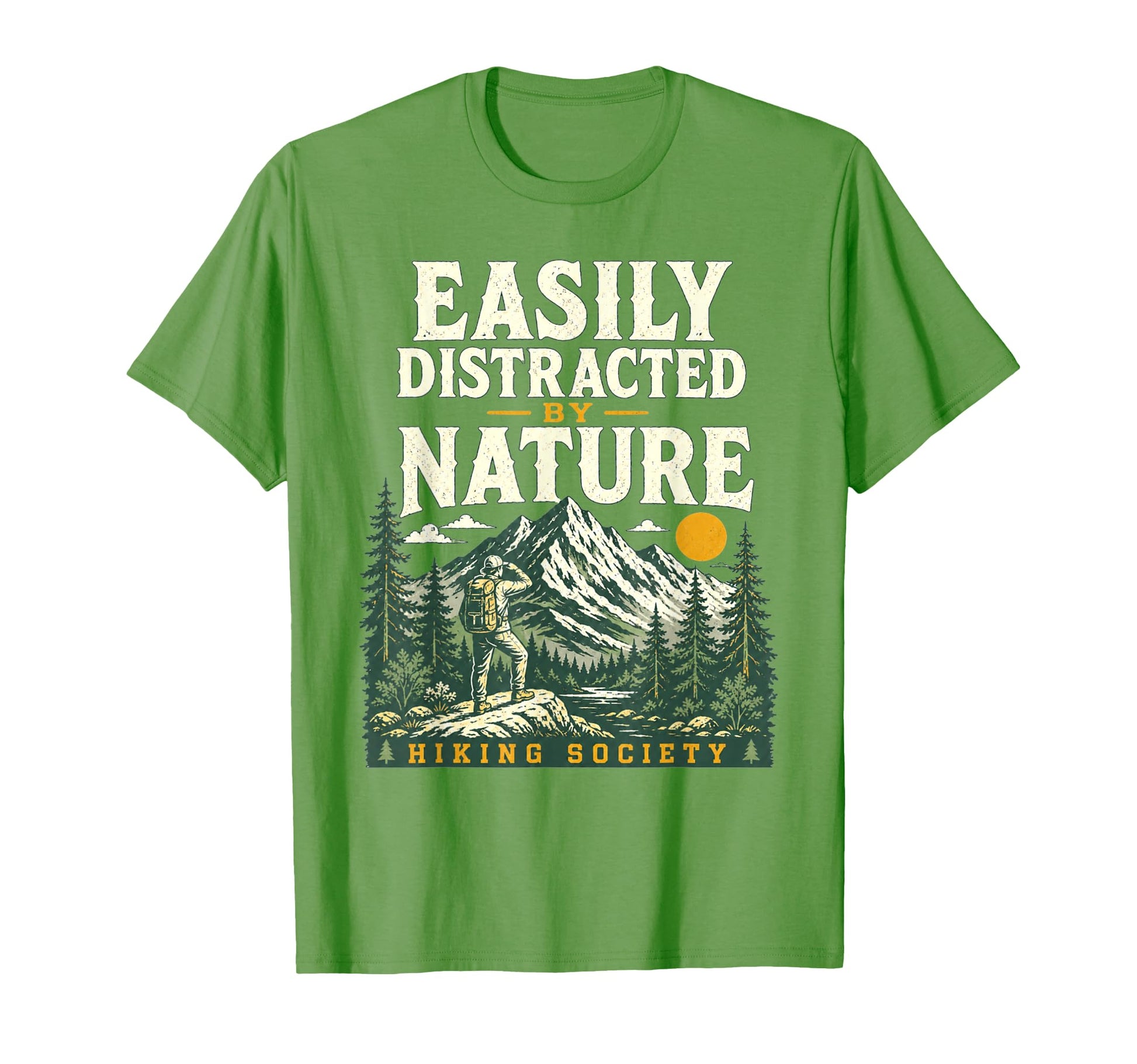 Easily Distracted Nature Funny T-Shirt - Streetwear Style for Adults - T-Shirt, Sweatshirt, Hoodie