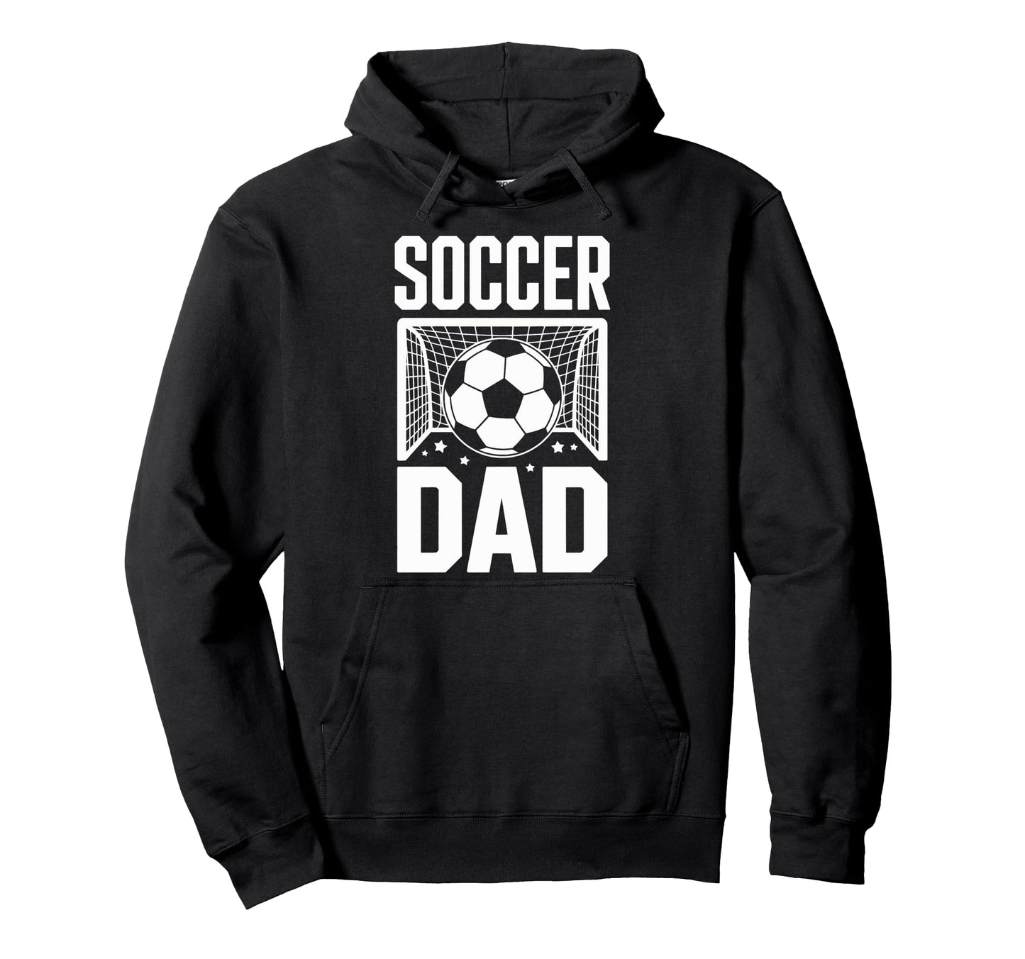 Soccer Dad Cheer Soccer Players Game Day Hoodie - Graphic Print Men Women - T-Shirt, Sweatshirt, Hoodie