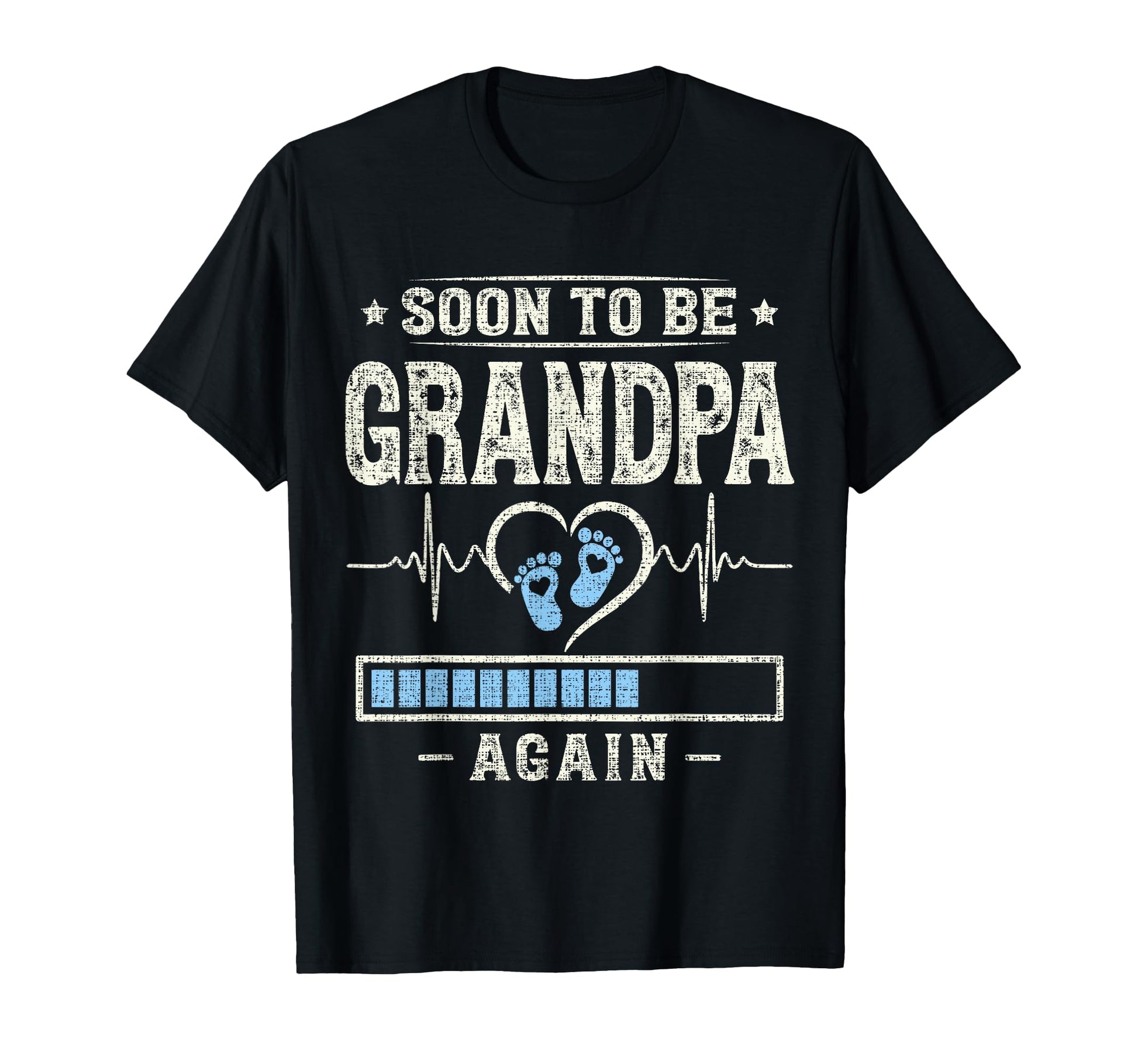 Soon To Be Grandpa Again Expecting T-Shirt - Fun Novelty Design Men Women - T-Shirt, Sweatshirt, Hoodie